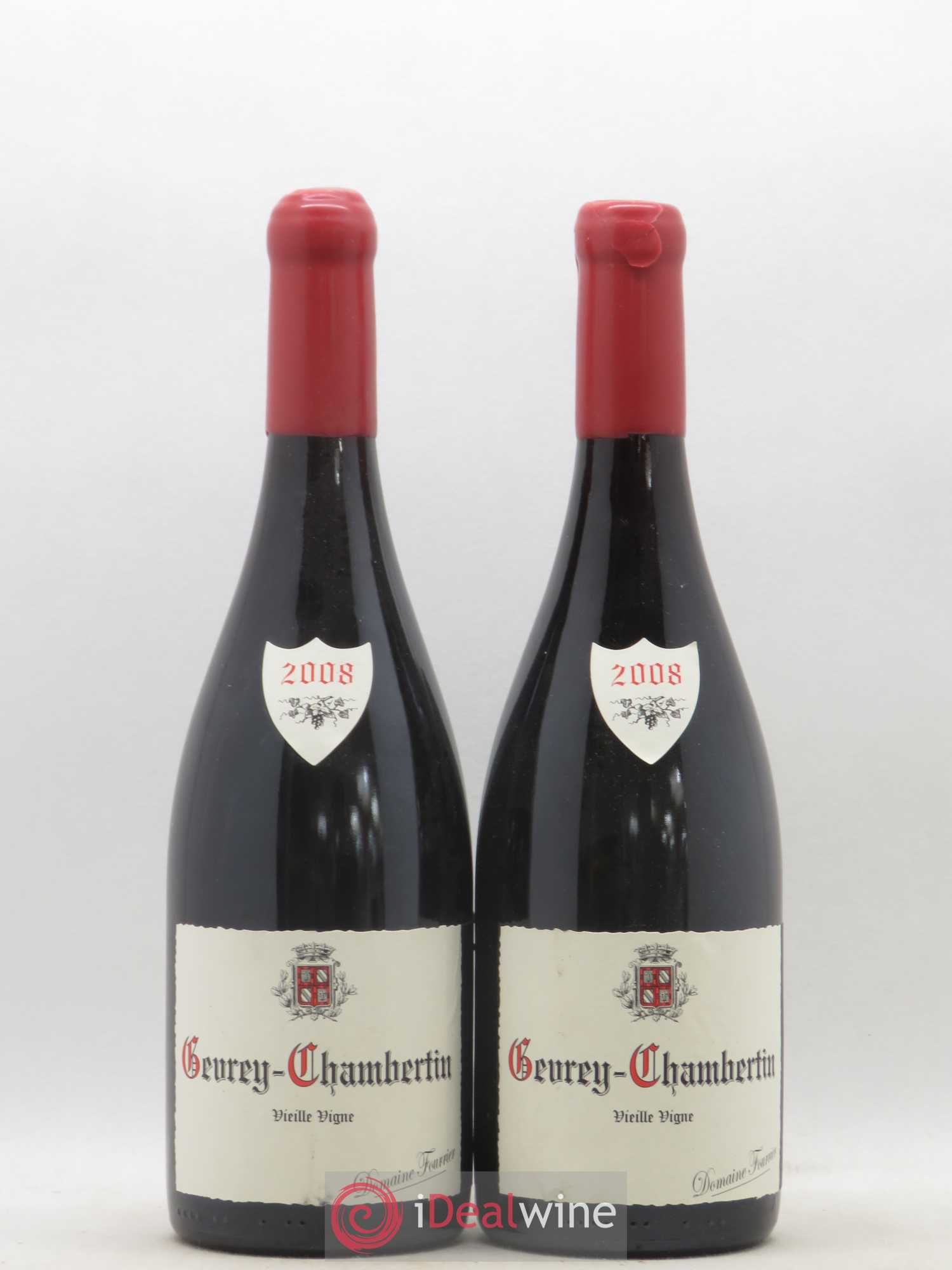 Gevrey-Chambertin Vieille Vigne Fourrier (Domaine) 2008 - Lot de 2 bouteilles - 0