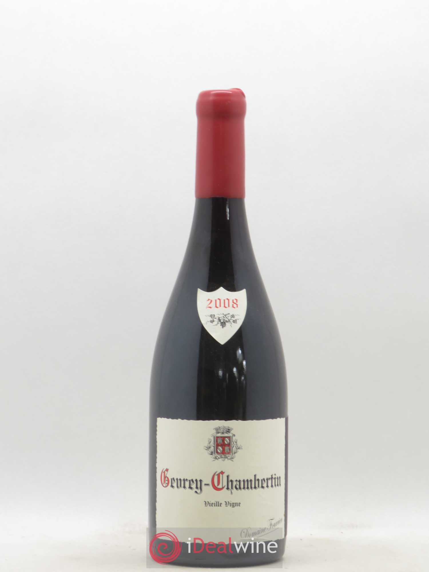 Gevrey-Chambertin Vieille Vigne Fourrier (Domaine) 2008 - Lot de 1 bouteille - 0