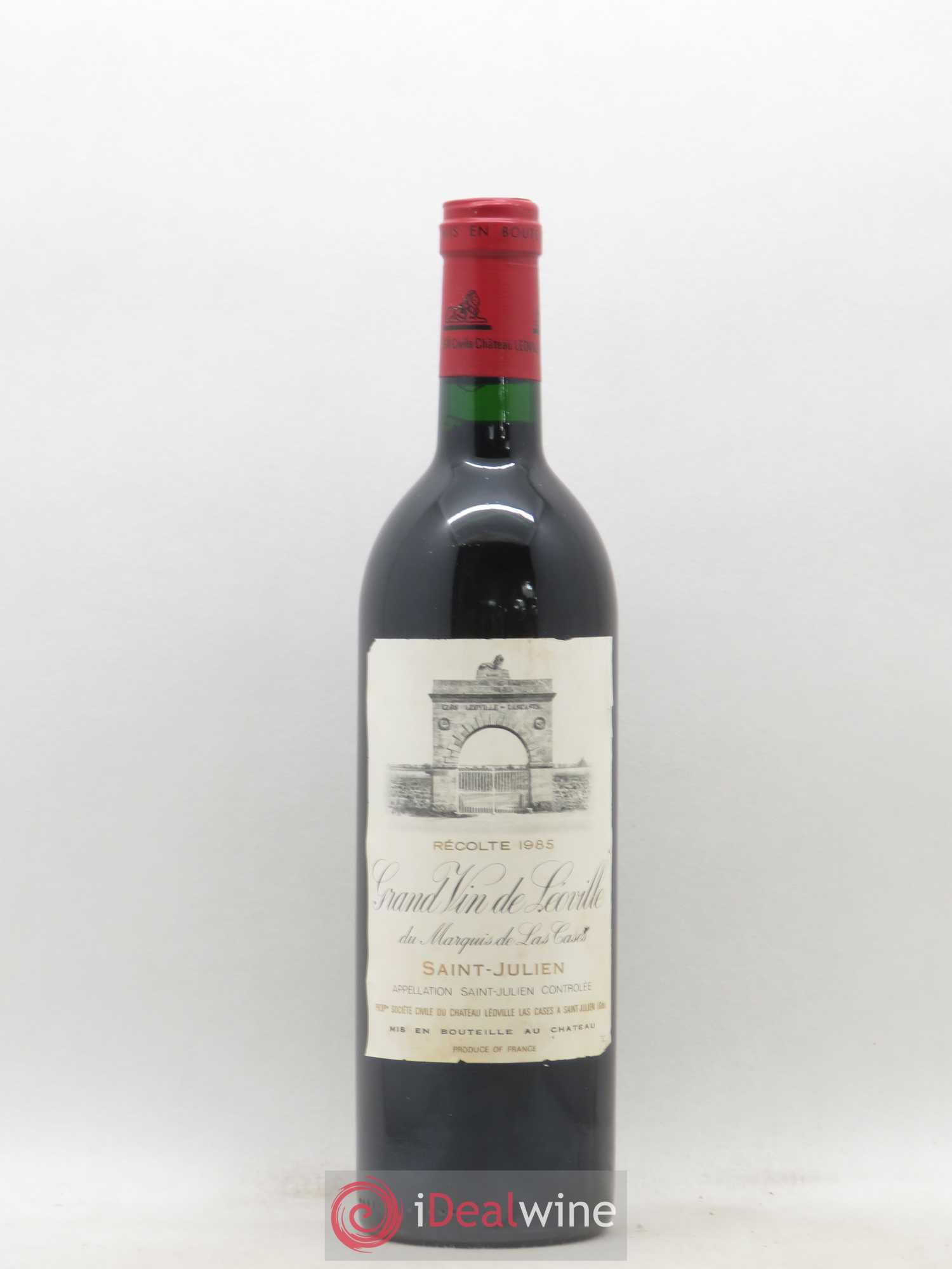 Château Léoville Las Cases 2ème Grand Cru Classé 1985 - Lot de 1 bouteille - 0