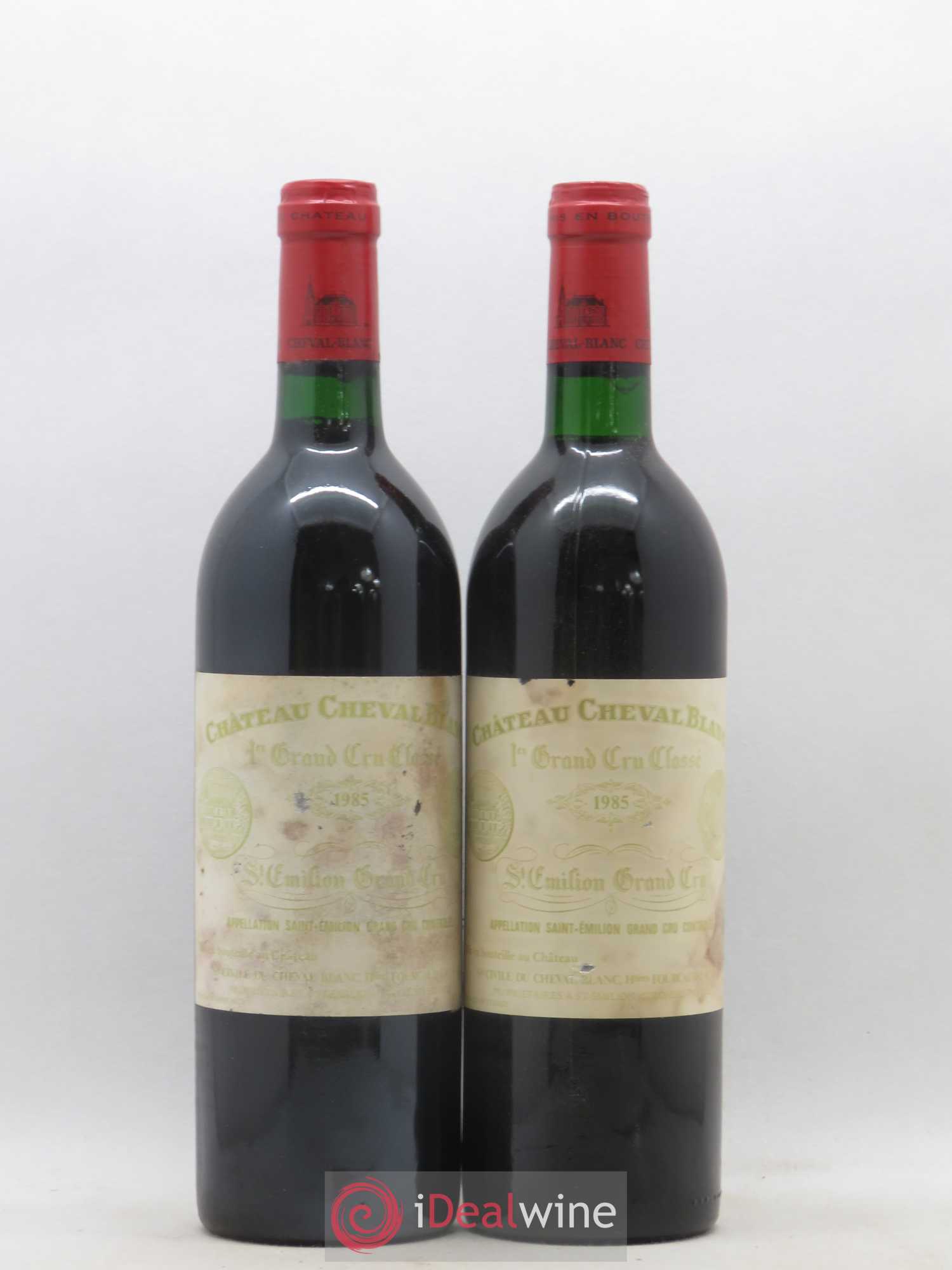 Château Cheval Blanc 1er Grand Cru Classé A 1985 - Lot de 2 bouteilles - 0