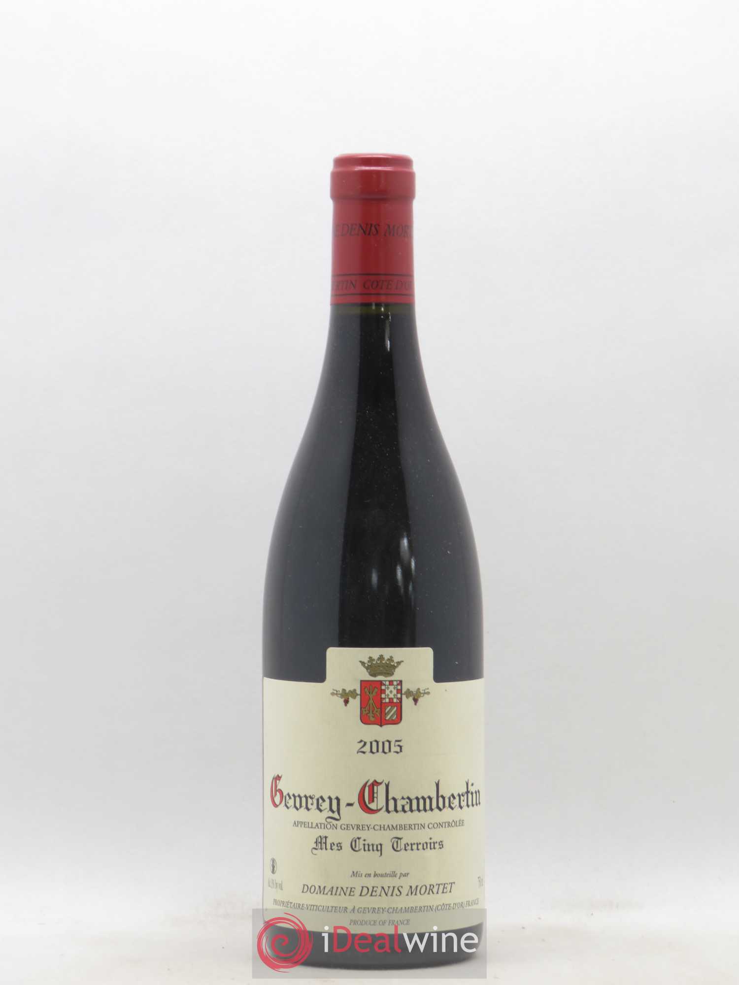 Gevrey-Chambertin Mes Cinq Terroirs Denis Mortet (Domaine) 2005 - Lot de 1 bouteille - 0