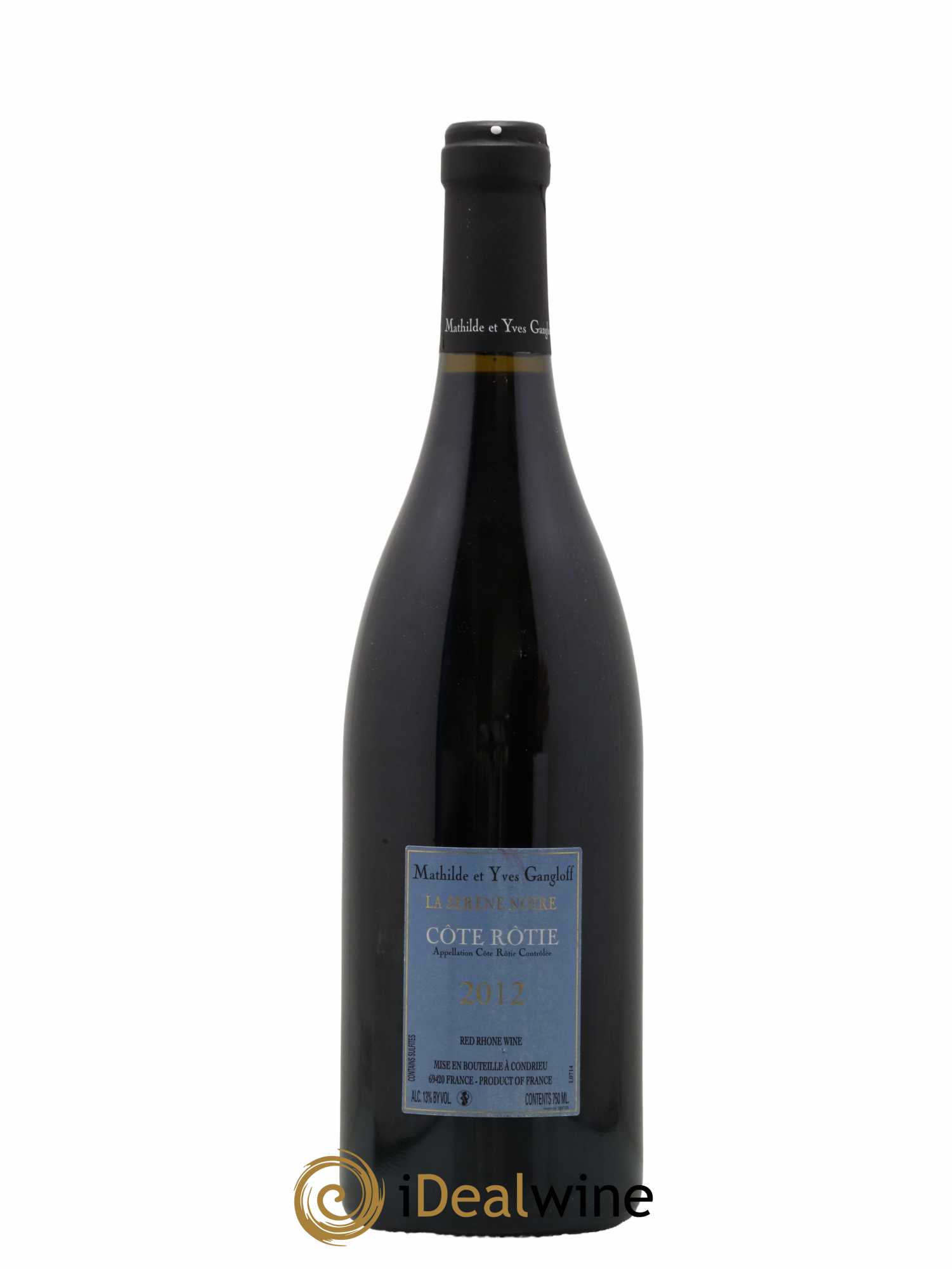 Côte-Rôtie La Sereine Noire Gangloff (Domaine) 2012 - Posten von 1 Flasche - 1