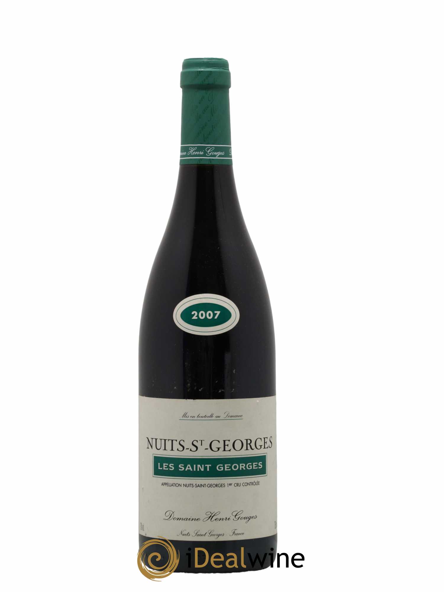 Nuits-Saint-Georges 1er Cru Les Saints Georges Henri Gouges 2007 - Lot de 1 bouteille - 0