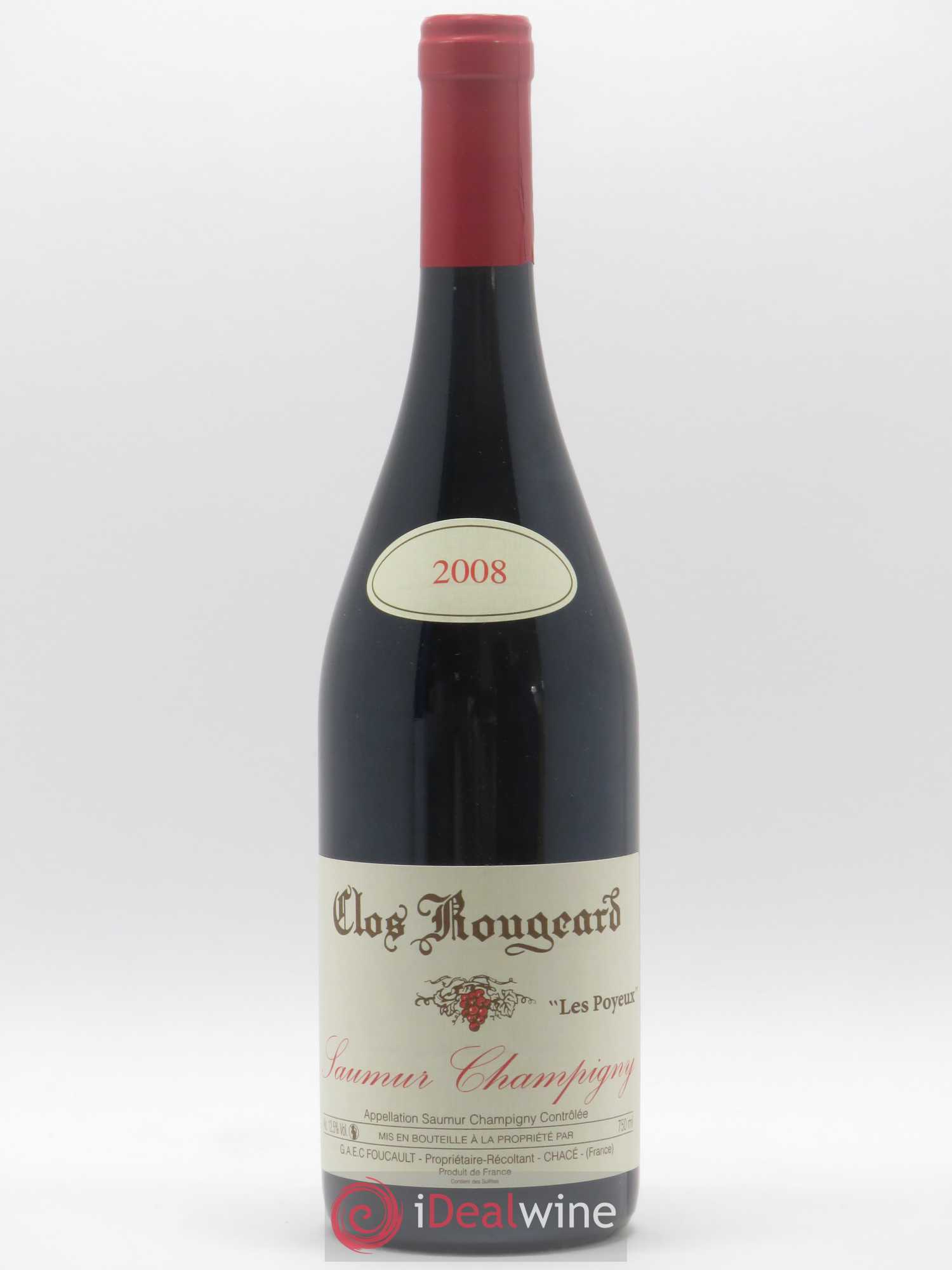 Saumur-Champigny Les Poyeux Clos Rougeard 2008 - Lot de 1 bouteille - 0