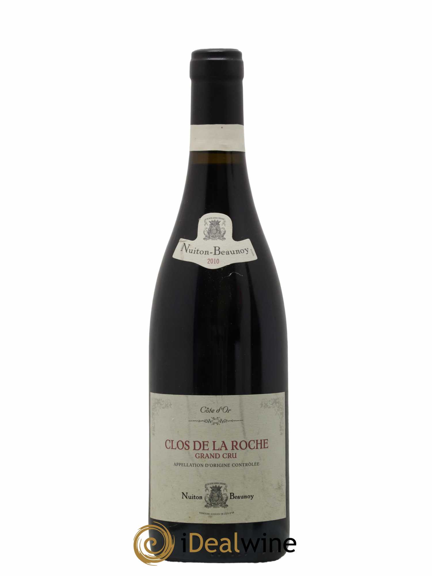 Clos de la Roche Grand Cru Nuiton-Beaunoy 2010 - Lot de 1 bouteille - 0