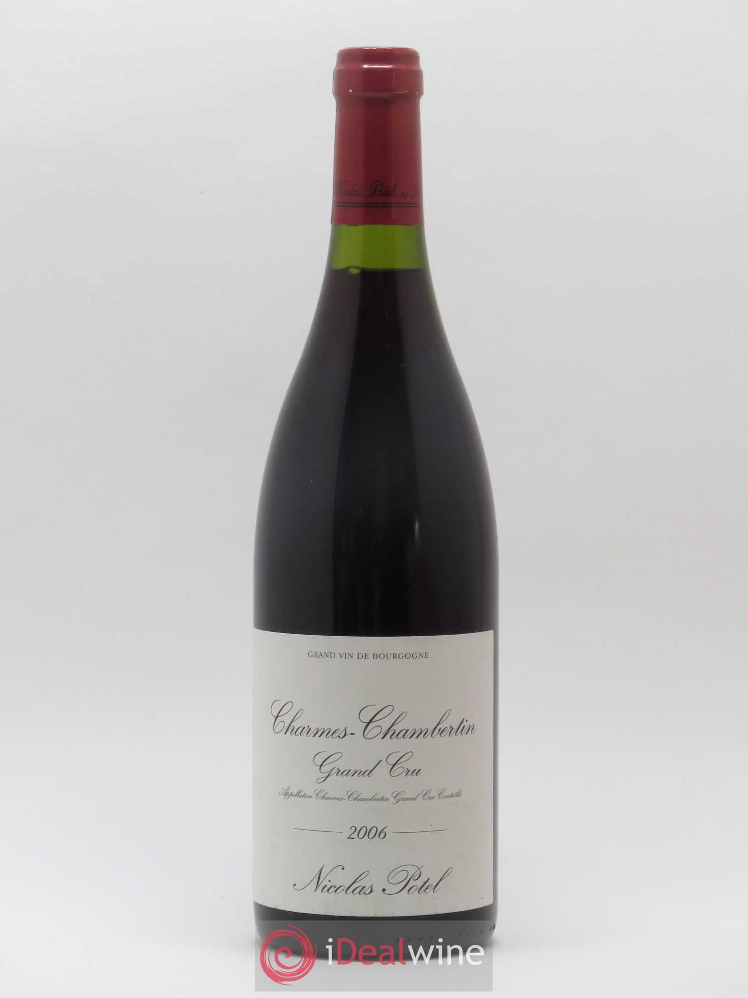 Charmes-Chambertin Grand Cru Nicolas Potel 2006 - Lot de 1 bouteille - 0