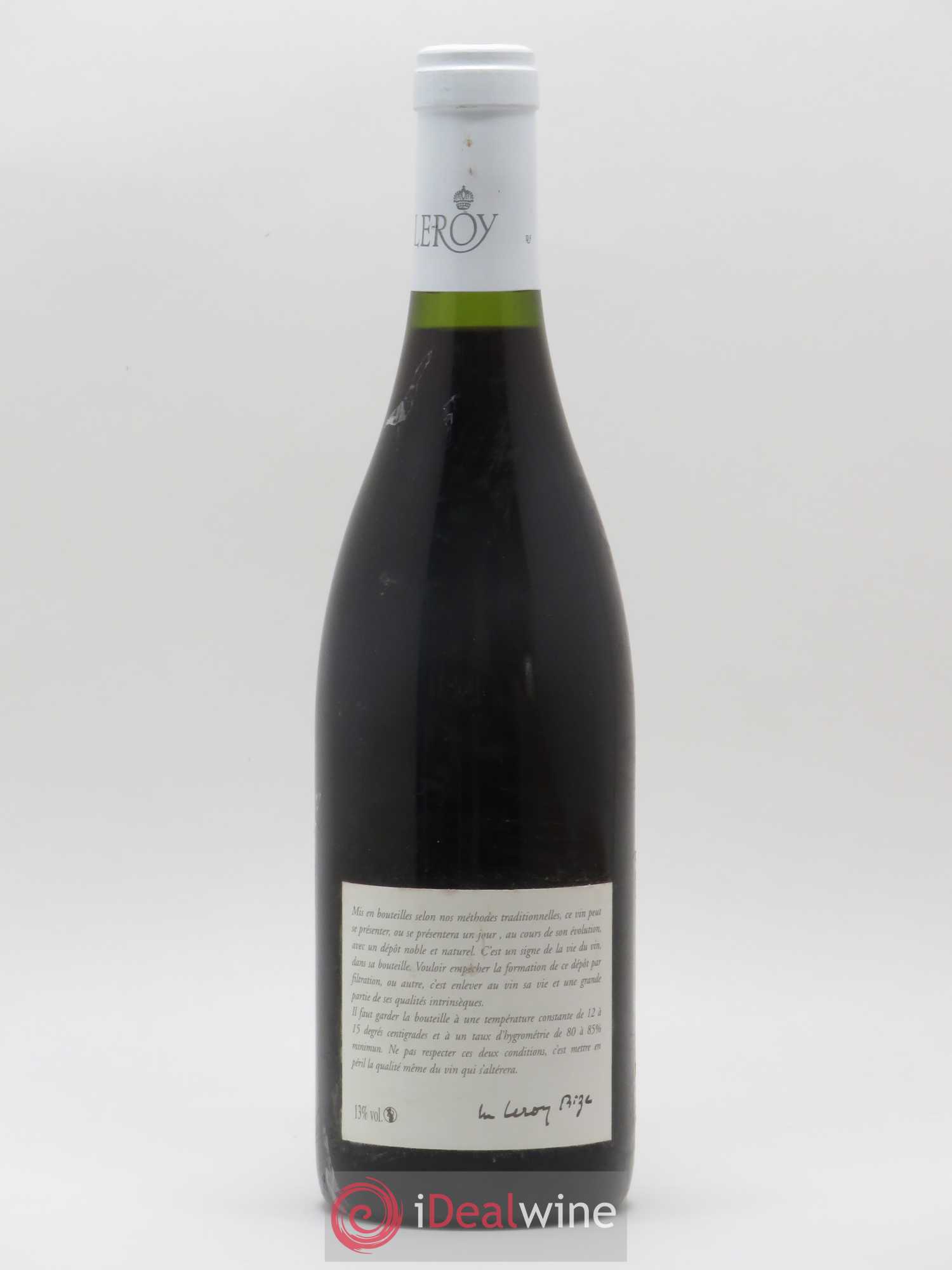 Gevrey-Chambertin Leroy SA 2008 - Lot de 1 bouteille - 1
