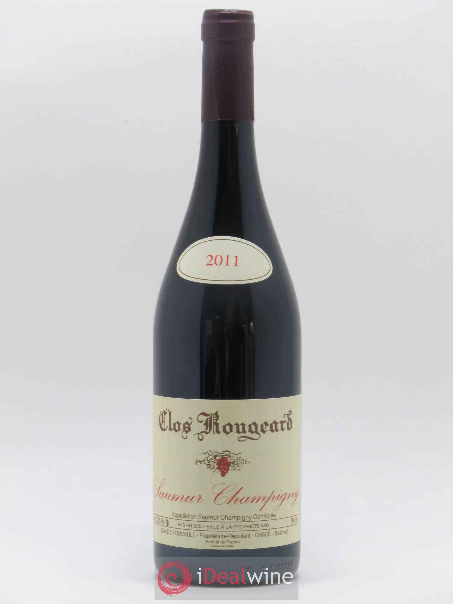 Saumur-Champigny Clos Rougeard 2011 - Lot de 1 bouteille - 0