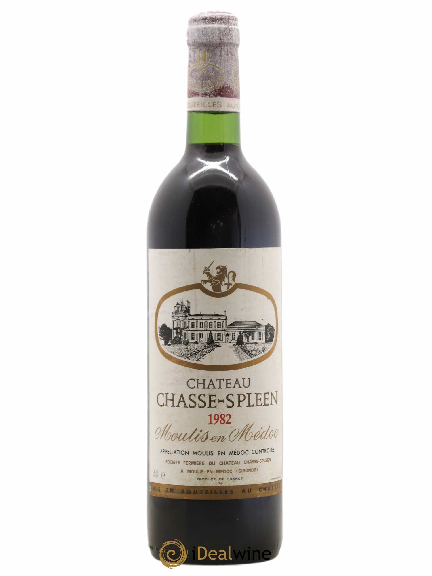 Château Chasse Spleen 1982 - Lot de 1 bouteille - 0