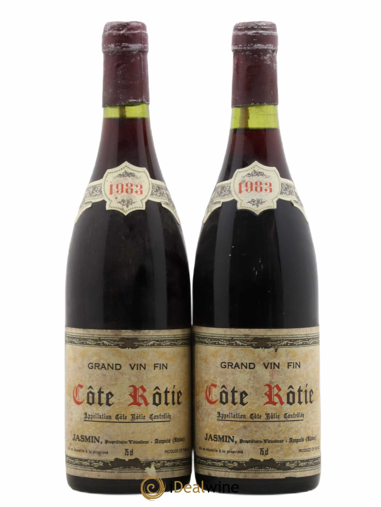 Côte-Rôtie Jasmin (Domaine) 1983 - Lot de 2 bouteilles - 0