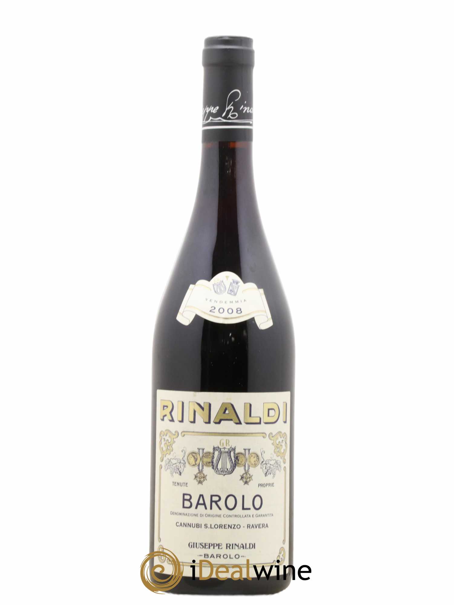 Barolo DOCG Cannubi San Lorenzo Ravera Giuseppe Rinaldi 2008 - Lot of 1 bottle - 0