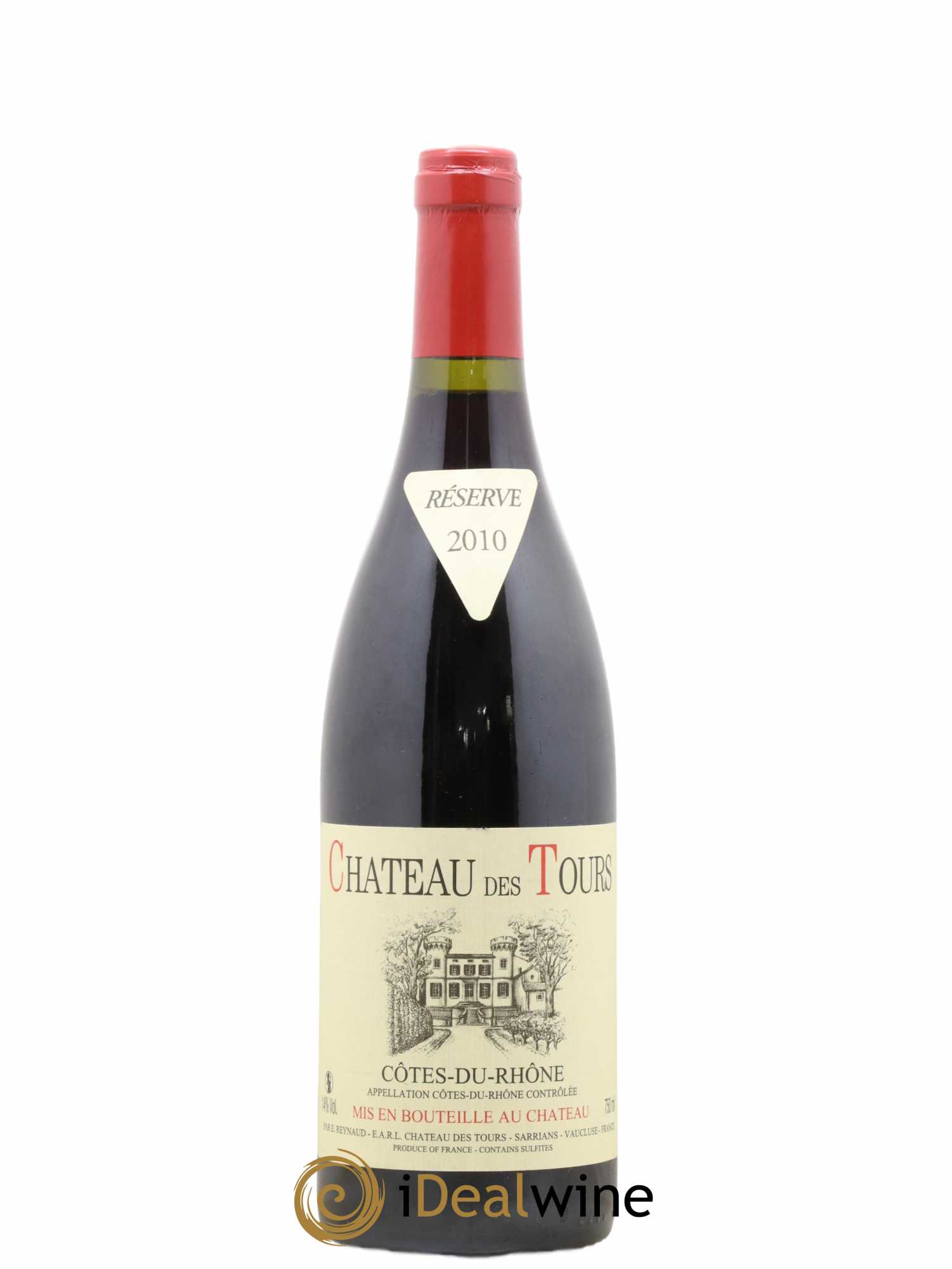 Côtes-du-Rhône Château des Tours Emmanuel Reynaud 2010 - Lot de 1 bouteille - 0