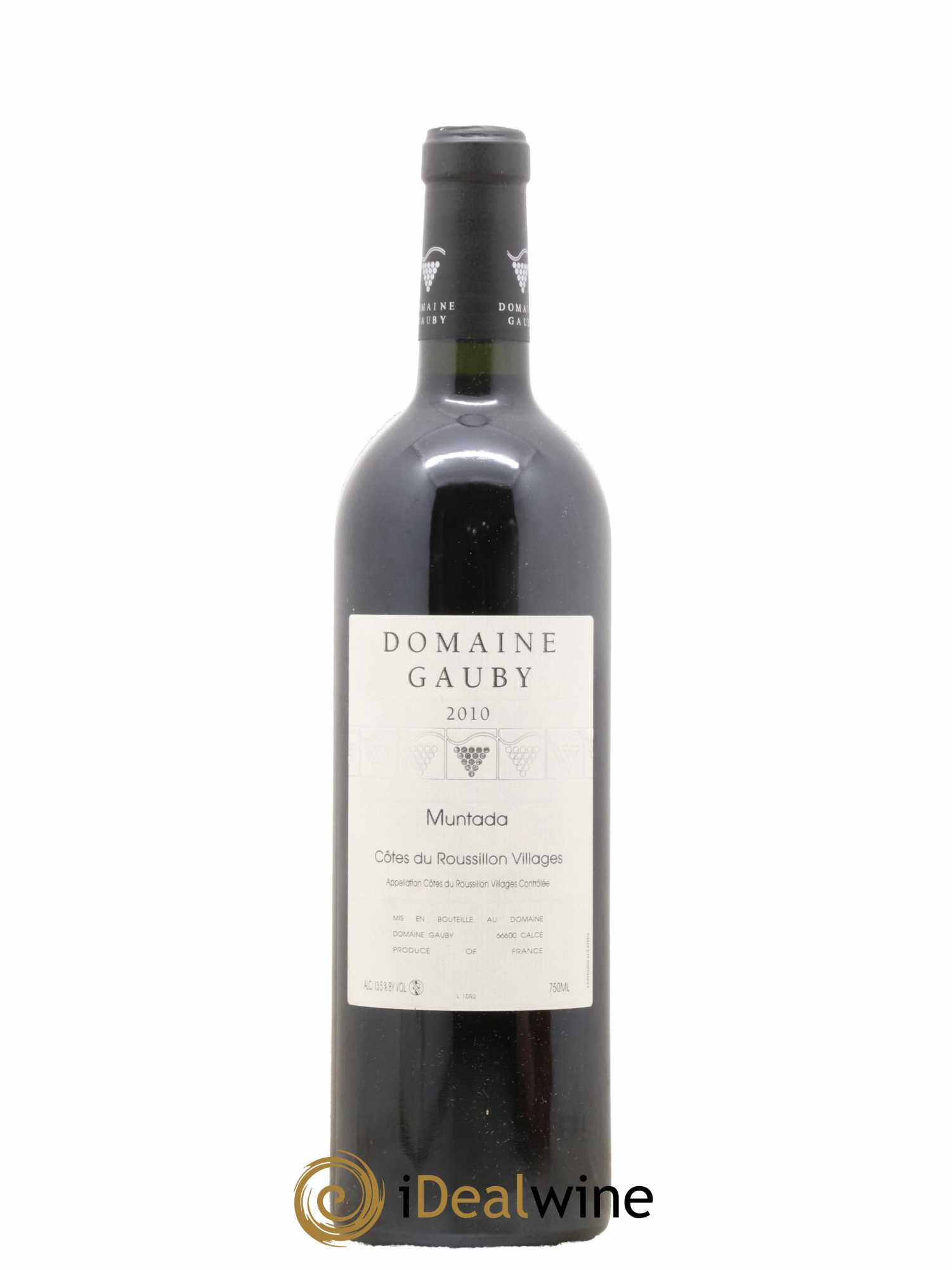 Côtes Catalanes (anciennement Côtes du Roussillon Villages) La Muntada Gauby (Domaine) 2010 - Lot de 1 bouteille - 0