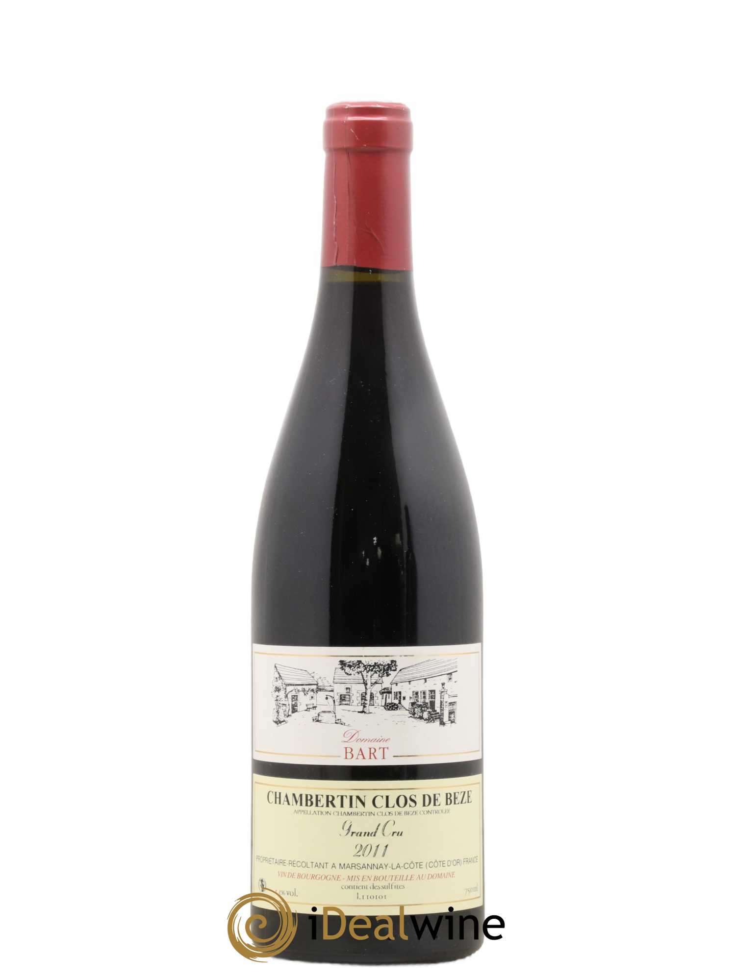 Chambertin Clos de Bèze Grand Cru Bart (Domaine) 2011 - Lot de 1 bouteille - 0