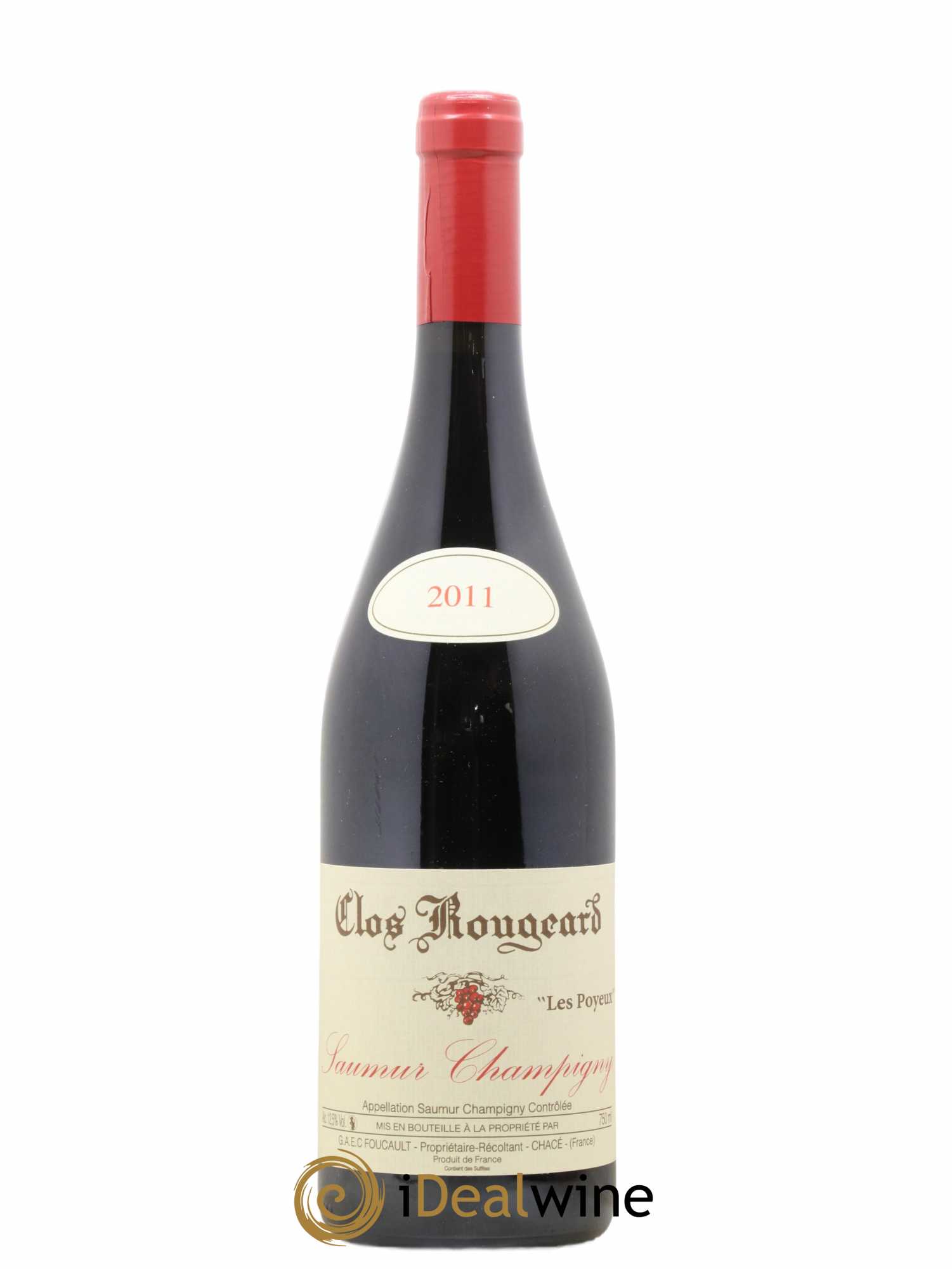 Saumur-Champigny Les Poyeux Clos Rougeard 2011 - Lot de 1 bouteille - 0