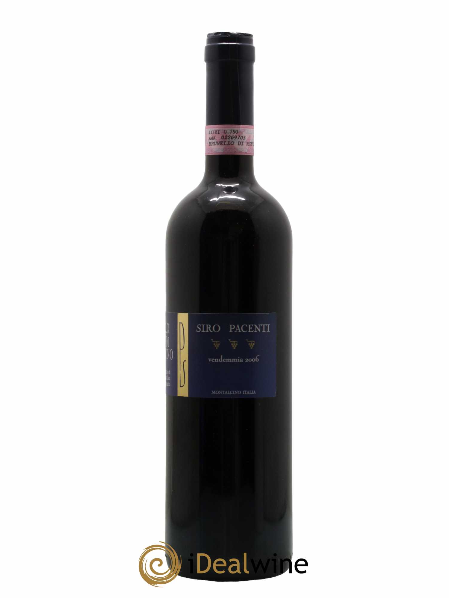 Brunello di Montalcino Siro Pacenti 2006 - Lot de 1 bouteille - 1