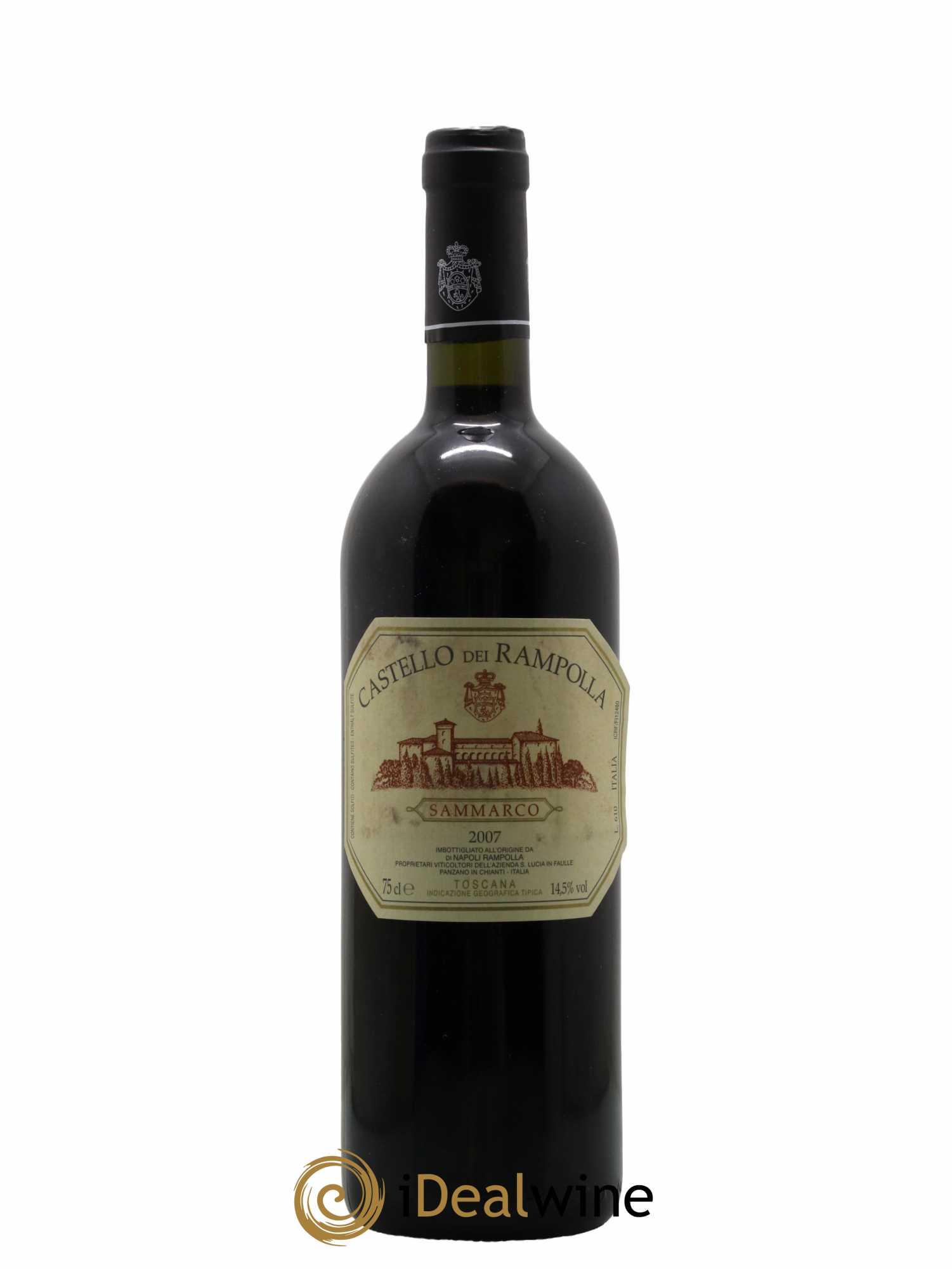 Toscana IGT Sammarco Castello Dei Rampolla 2007 - Lot de 1 bouteille - 0