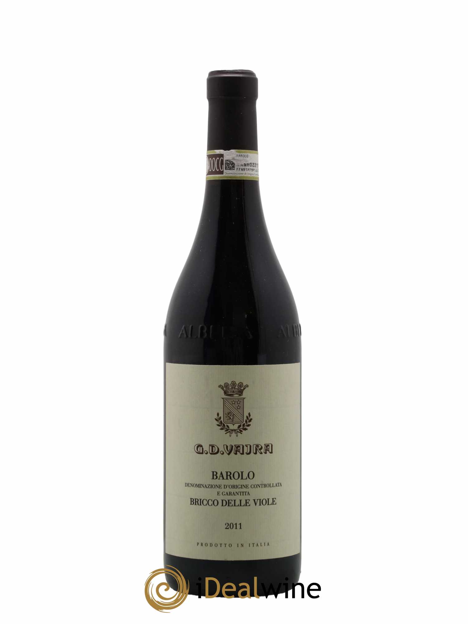 Barolo DOCG Bricco Delle Viole G.D Vajra 2011 - Lot de 1 bouteille - 0