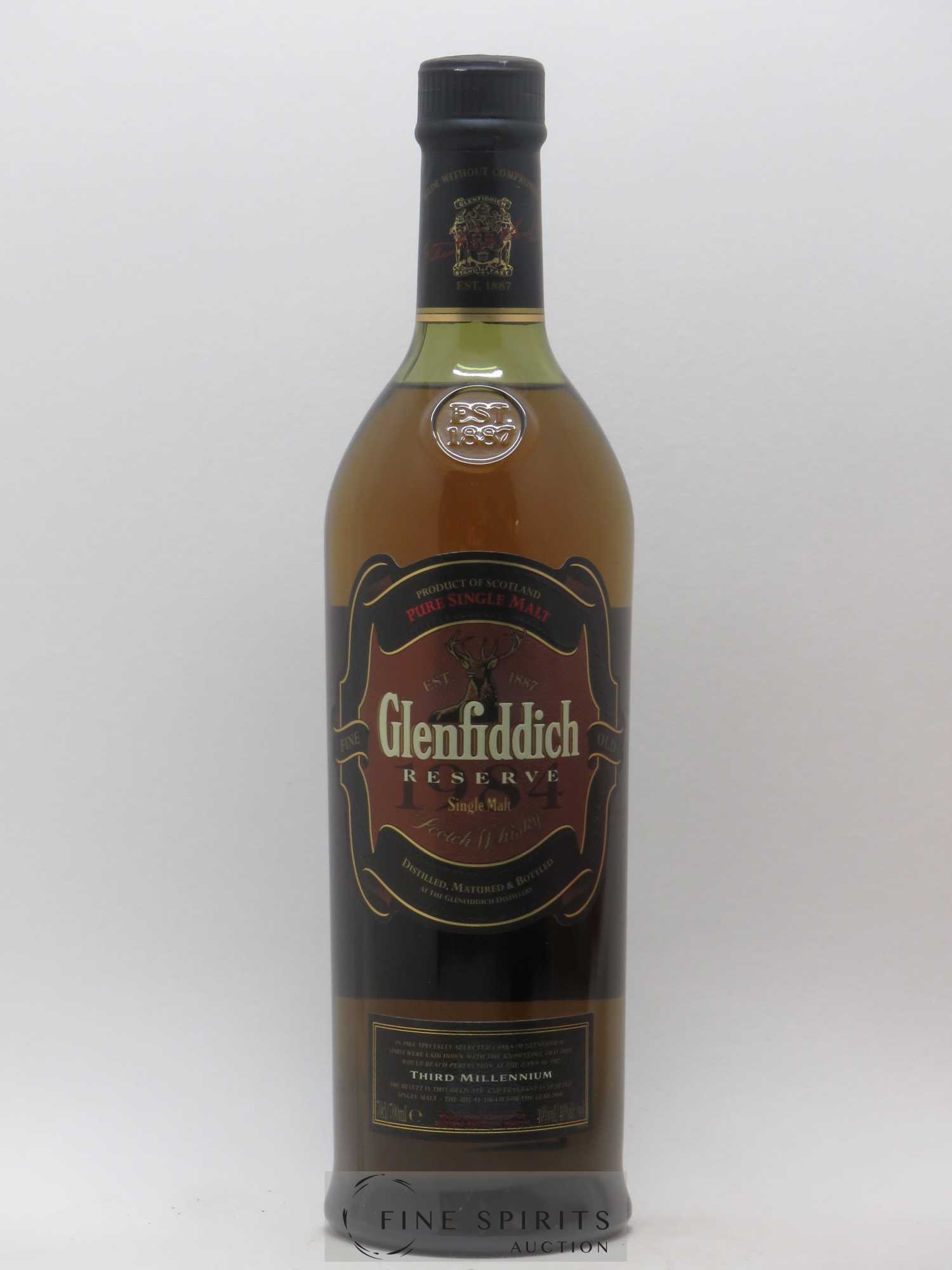 Glenfiddich Of. Reserve Third Millenium - Lot de 1 bouteille - 0