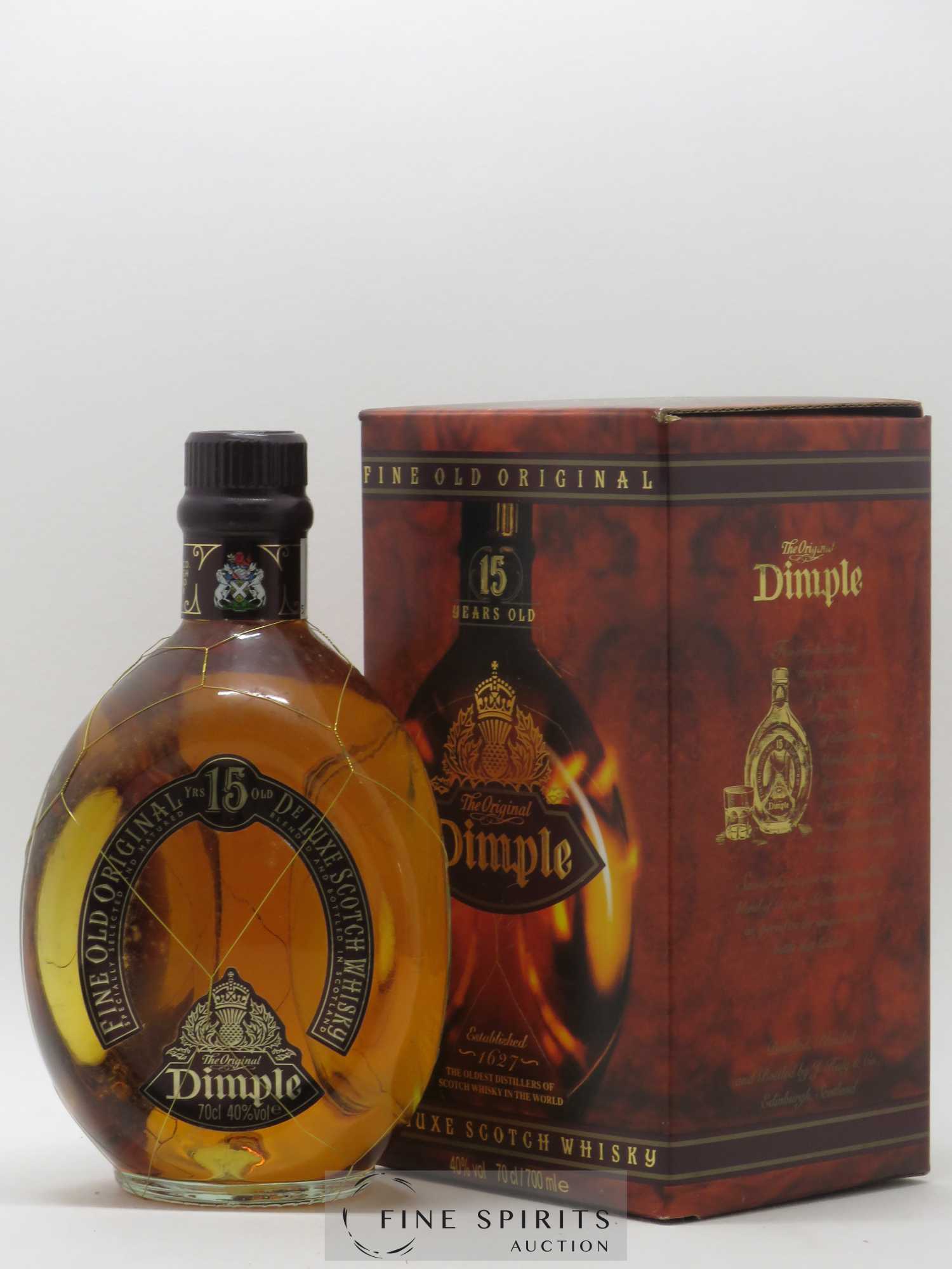 Dimple 15 years Of. The Original De Luxe Scotch Whisky - Lot de 1 bouteille - 0