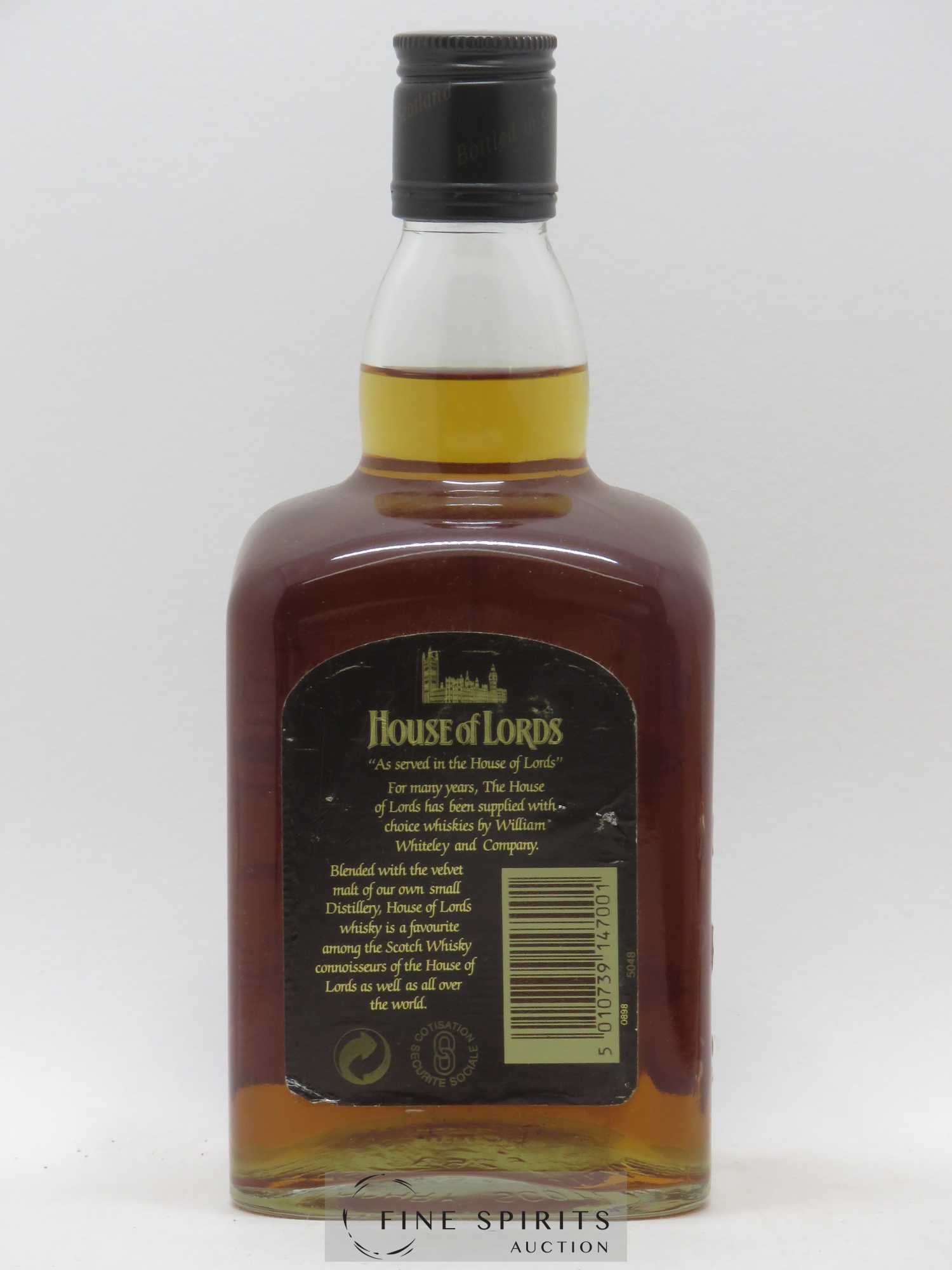 House Of Lords 12 years Of. De luxe Blended - Lot de 1 bouteille - 1