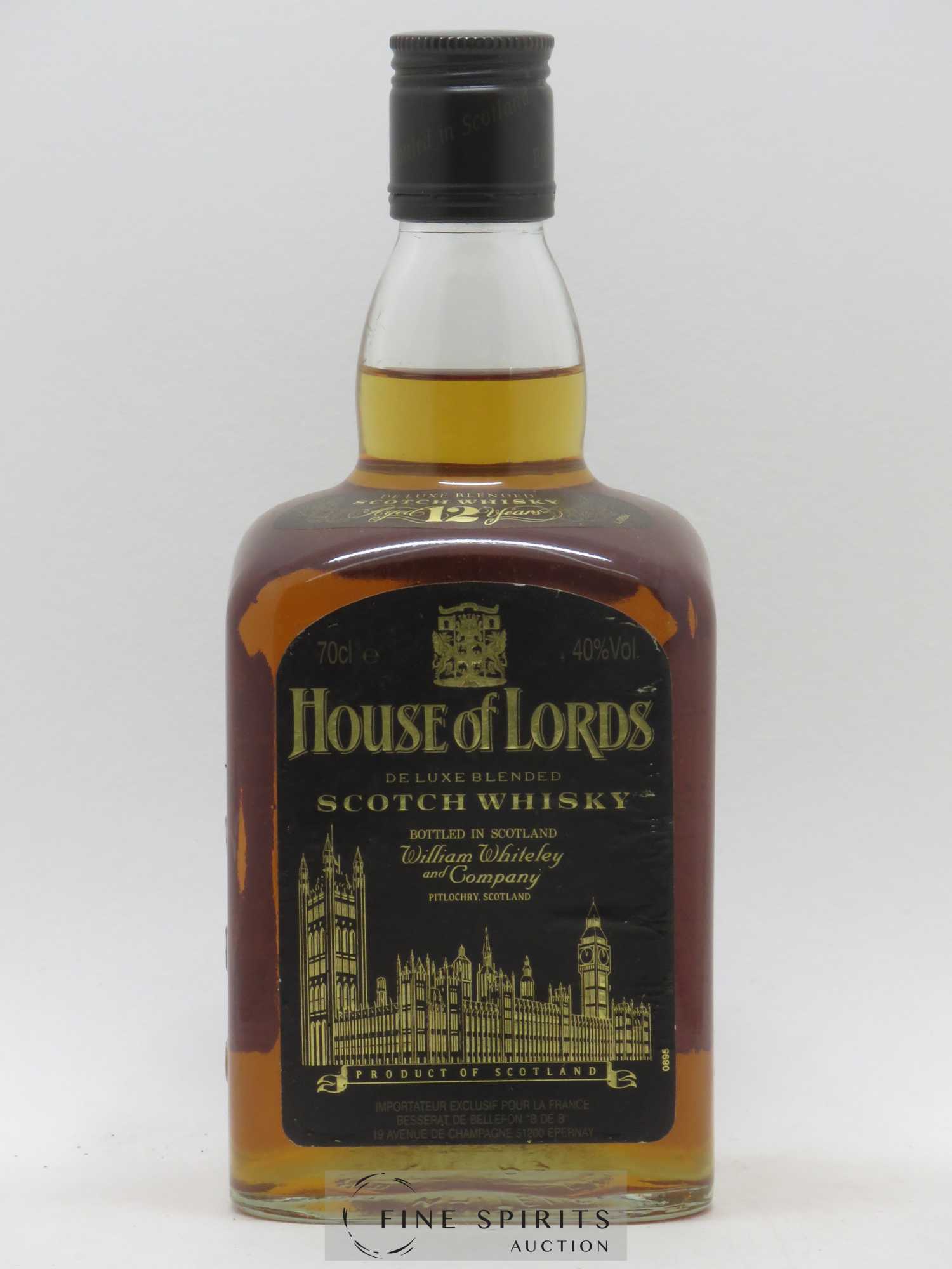 House Of Lords 12 years Of. De luxe Blended - Lot de 1 bouteille - 0