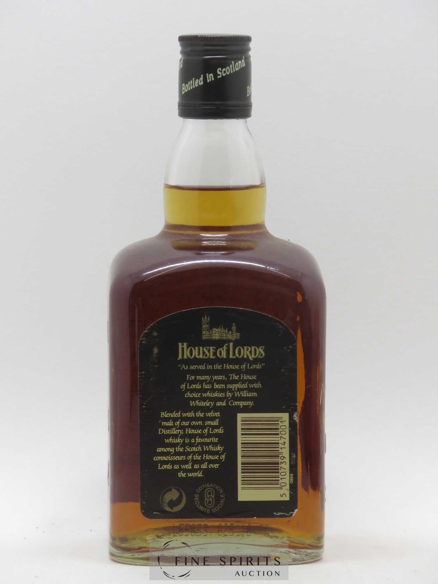 House Of Lords 12 years Of. De luxe Blended - Lot de 1 bouteille - 1