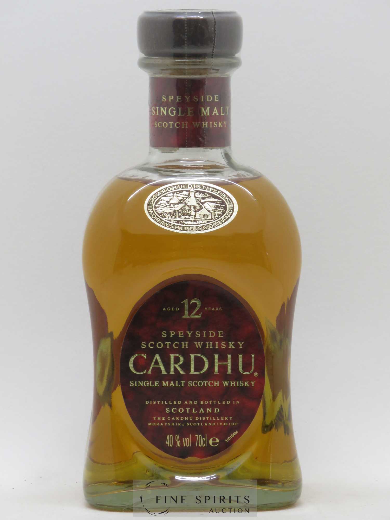 Cardhu 12 years Of. - Posten von 1 Flasche - 1