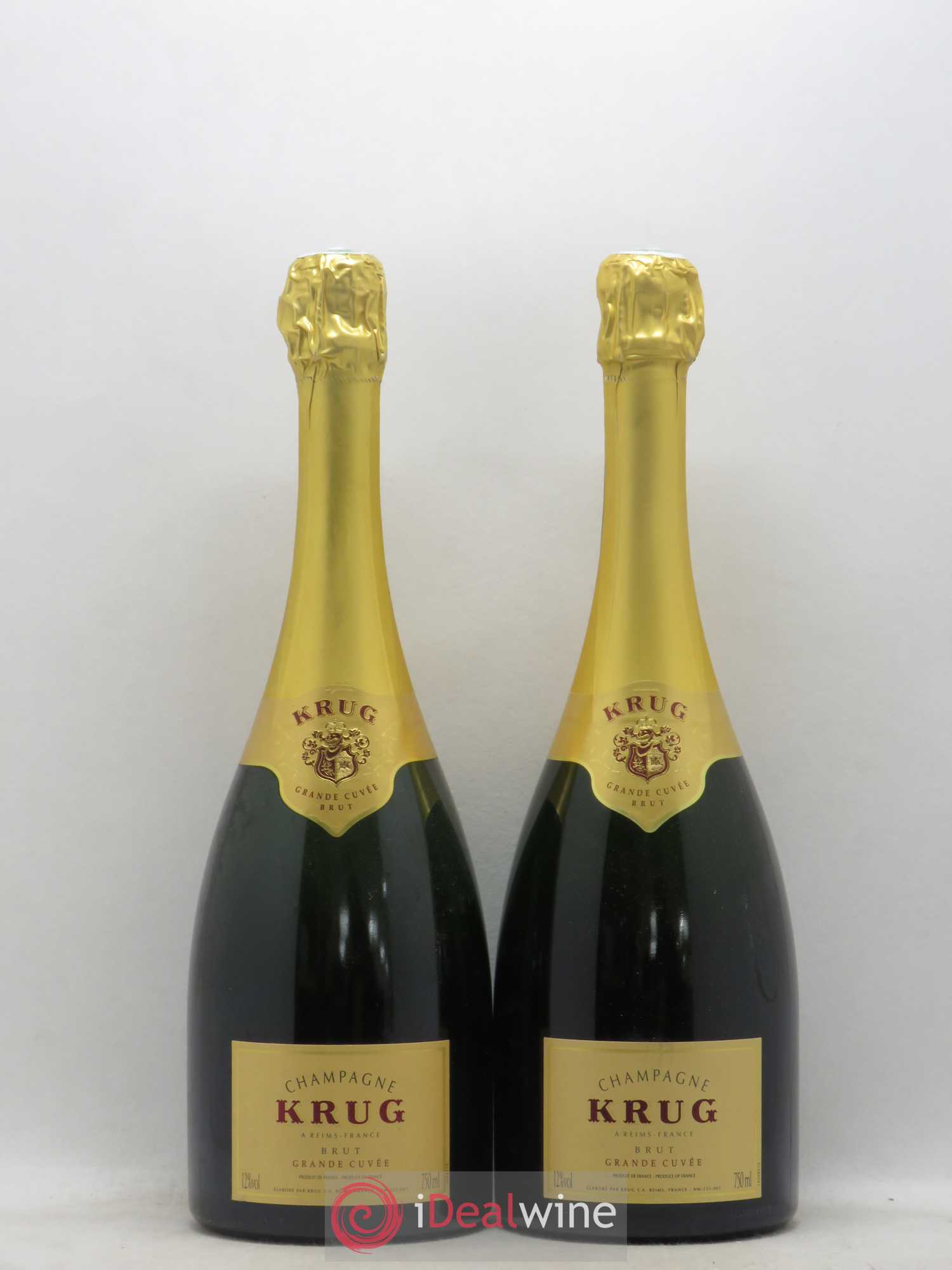 Grande Cuvée Brut Krug Dégorgement avant 2011 - Posten von 2 Flaschen - 0