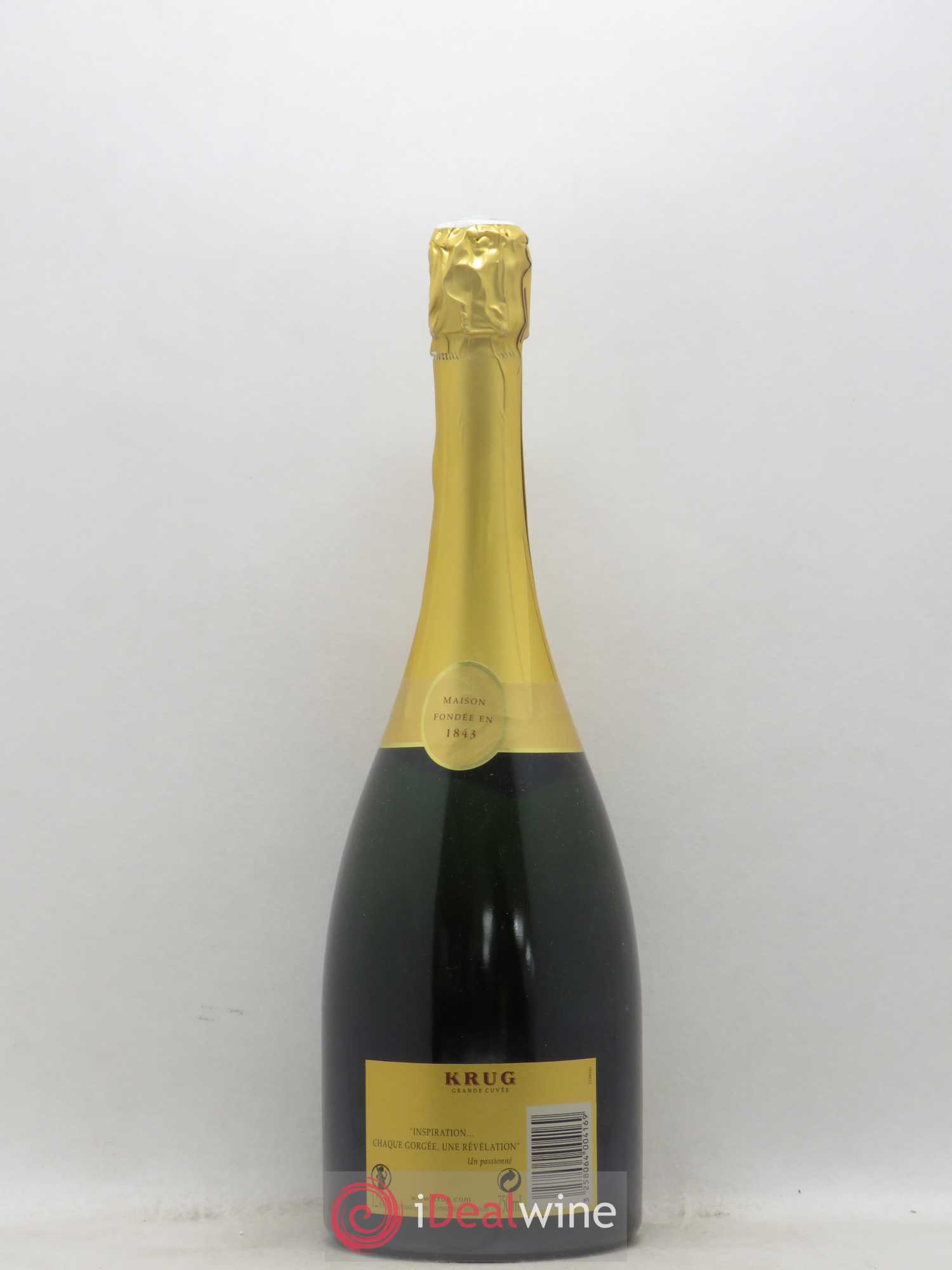 Grande Cuvée Brut Krug Dégorgement avant 2011 - Posten von 1 Flasche - 1