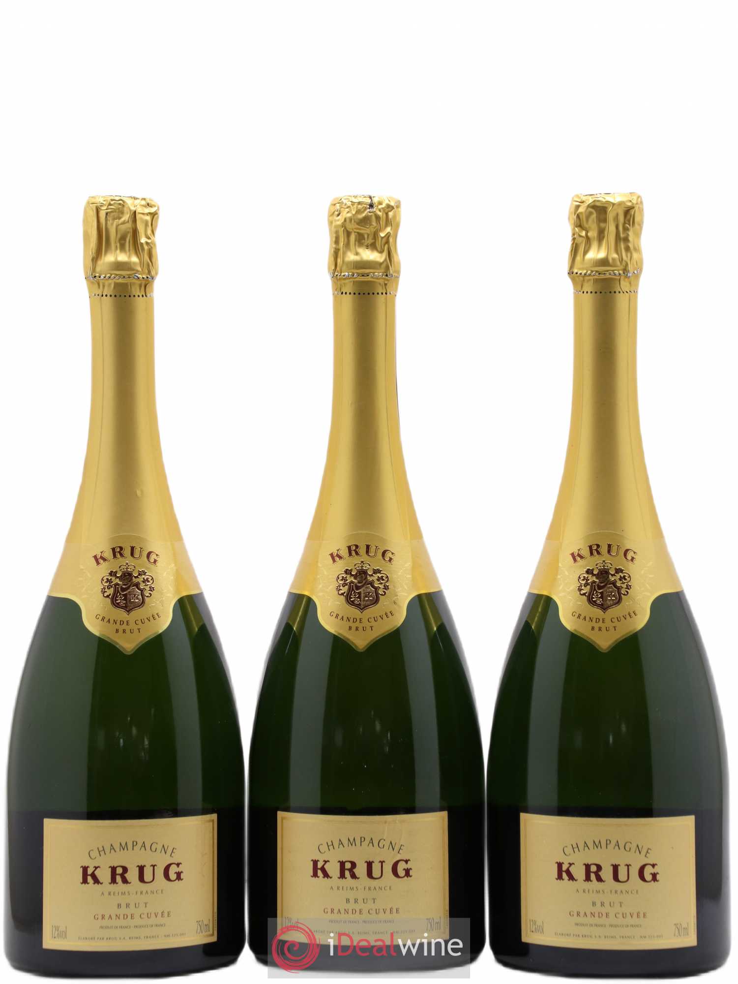 Grande Cuvée - 157ème édition Krug - Lot de 3 bouteilles - 0