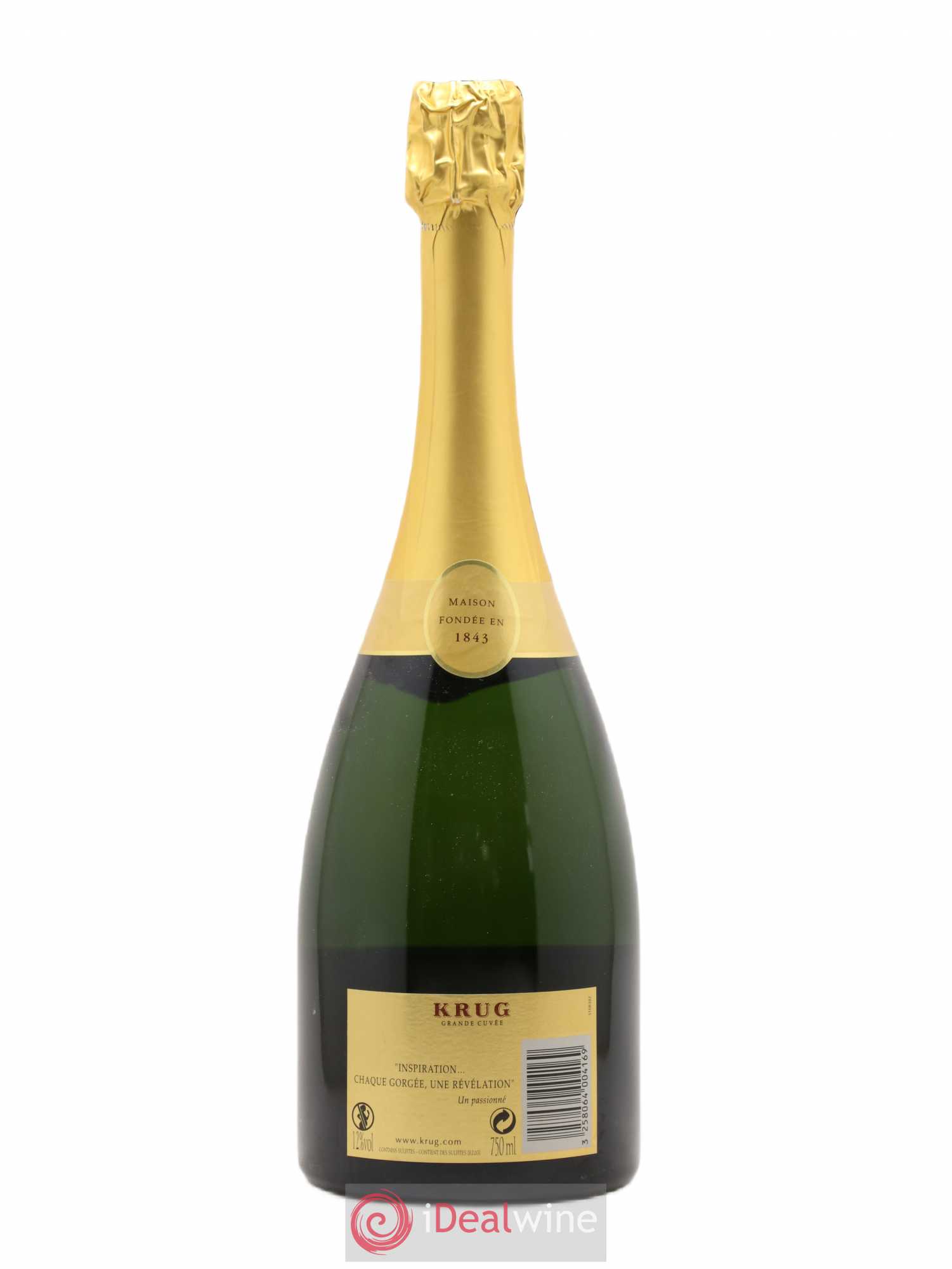 Grande Cuvée - 158ème édition Krug - Lot de 1 bouteille - 1