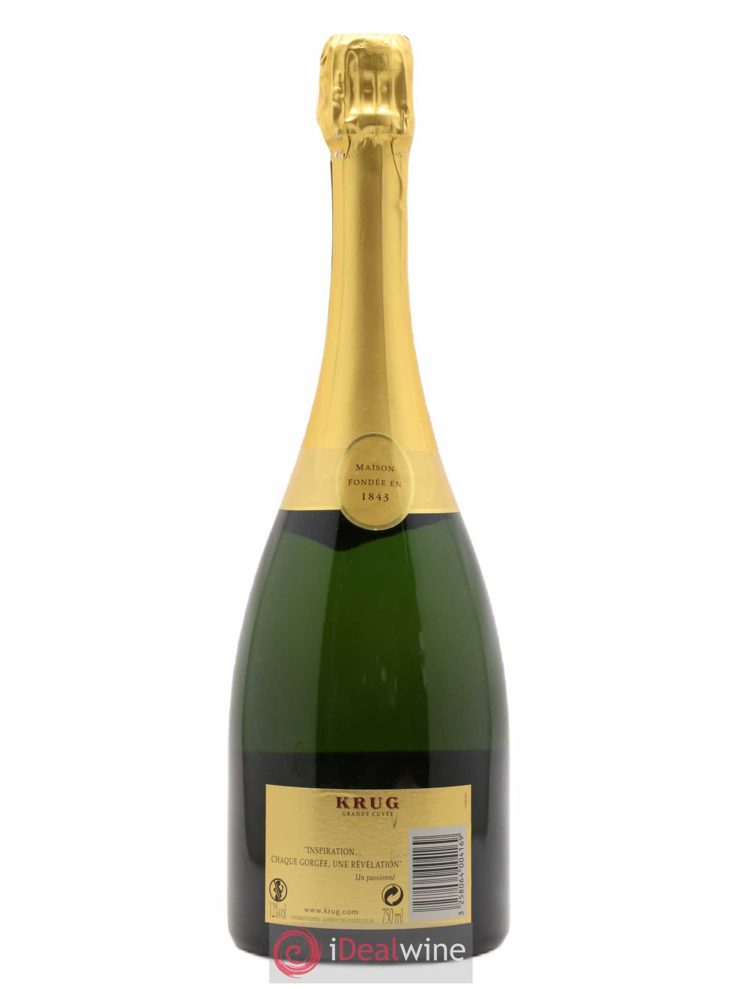 Grande Cuvée - 158ème édition Krug - Lot de 1 bouteille - 1