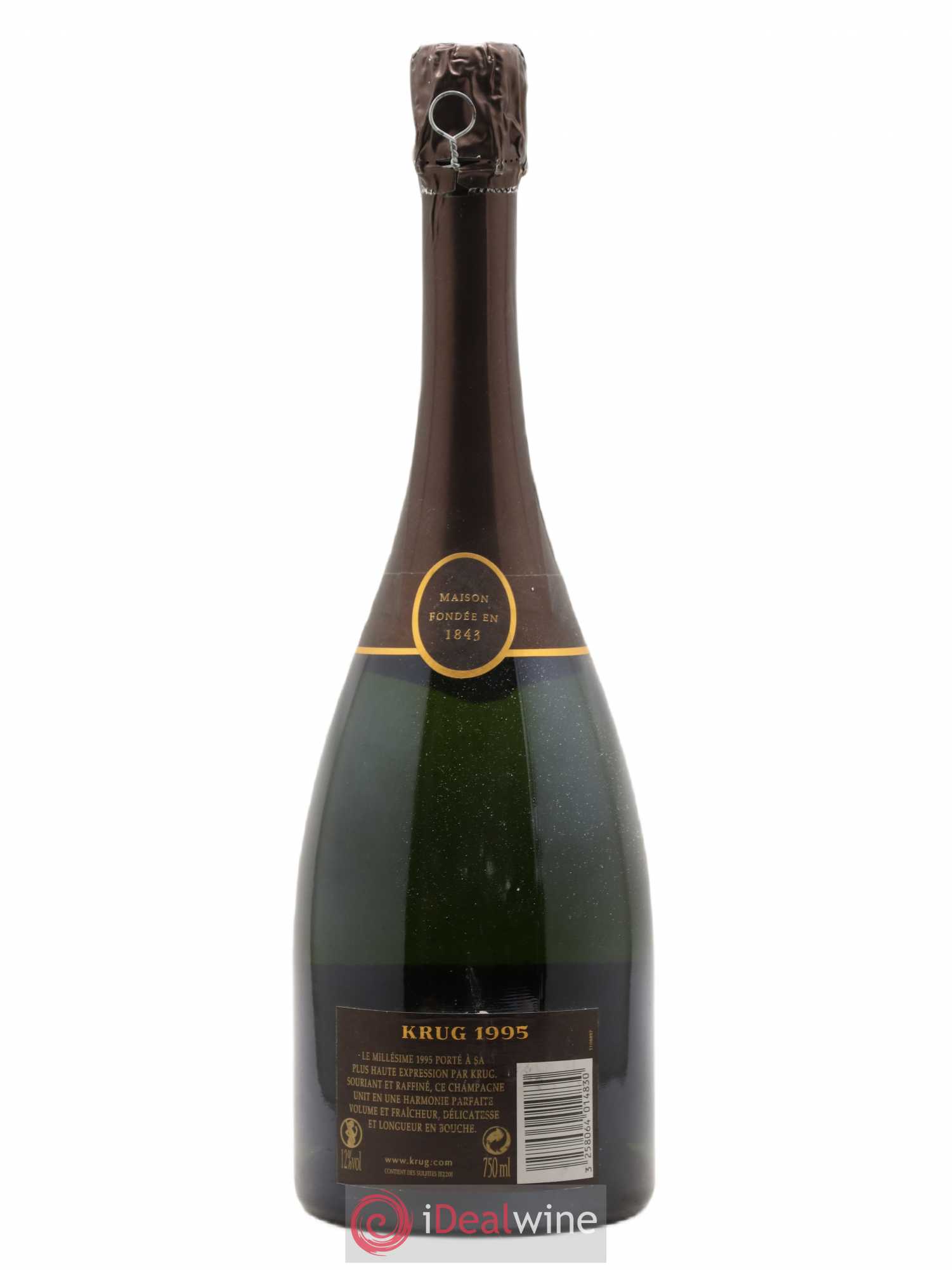 Vintage Krug 1995 - Lot de 1 bouteille - 1