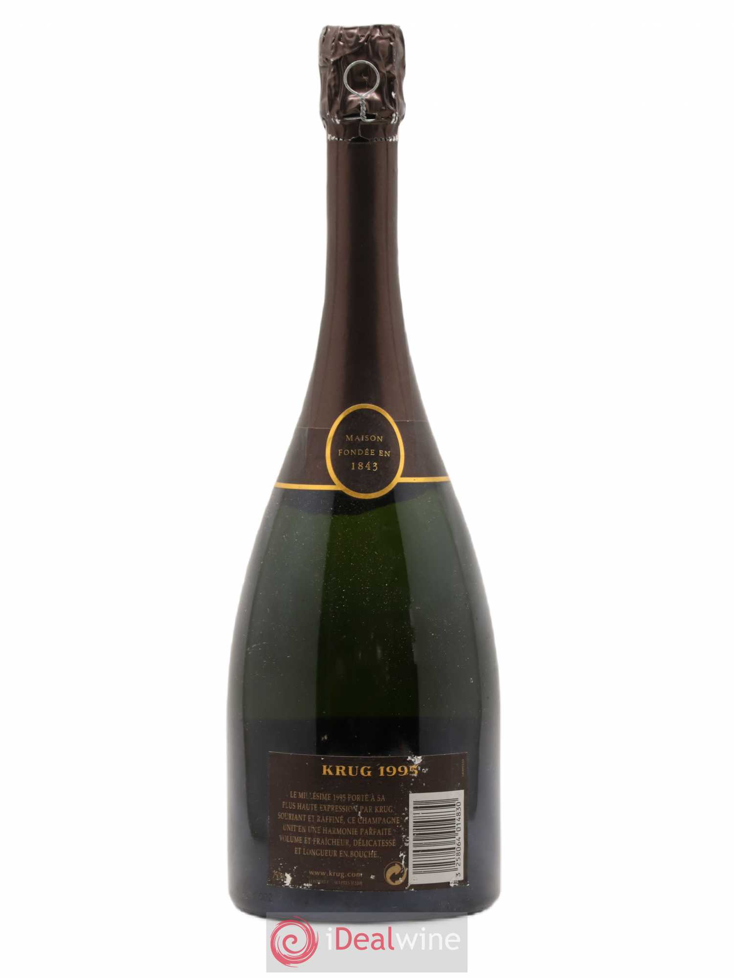Vintage Krug 1995 - Lot de 1 bouteille - 1