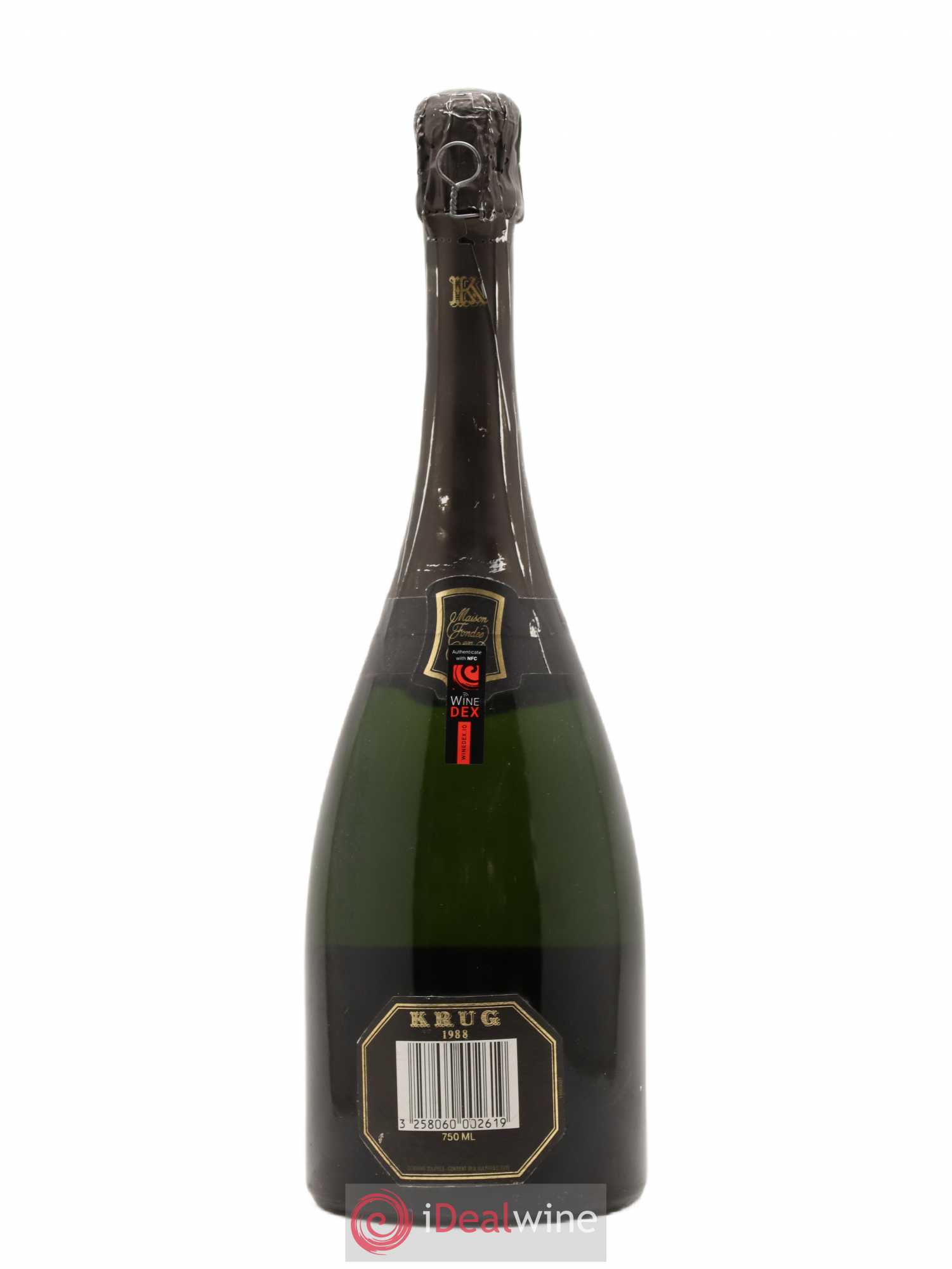Vintage Krug 1988 - Lot de 1 bouteille - 1
