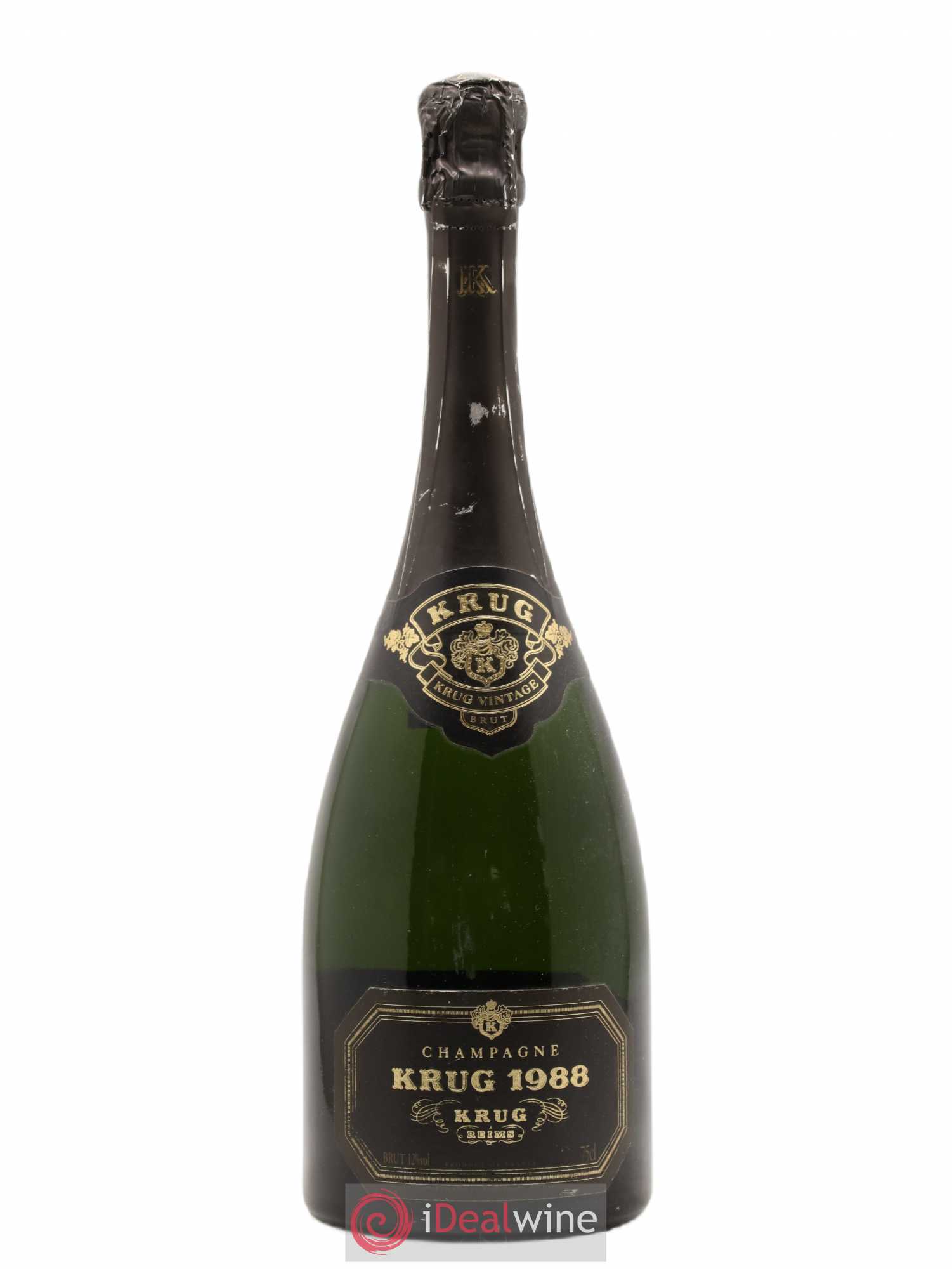 Vintage Krug 1988 - Lot de 1 bouteille - 0