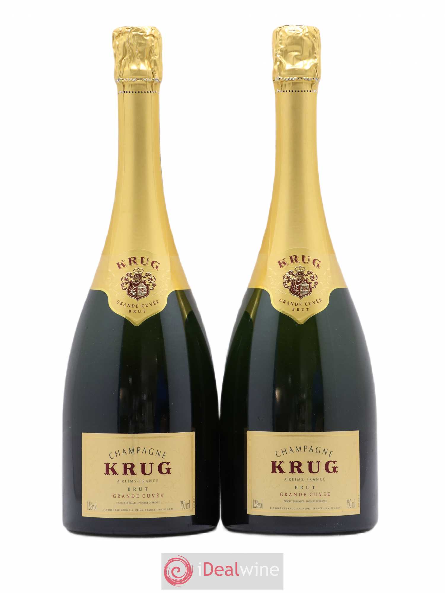 Grande Cuvée - 157ème édition Krug - Lot de 2 bouteilles - 0