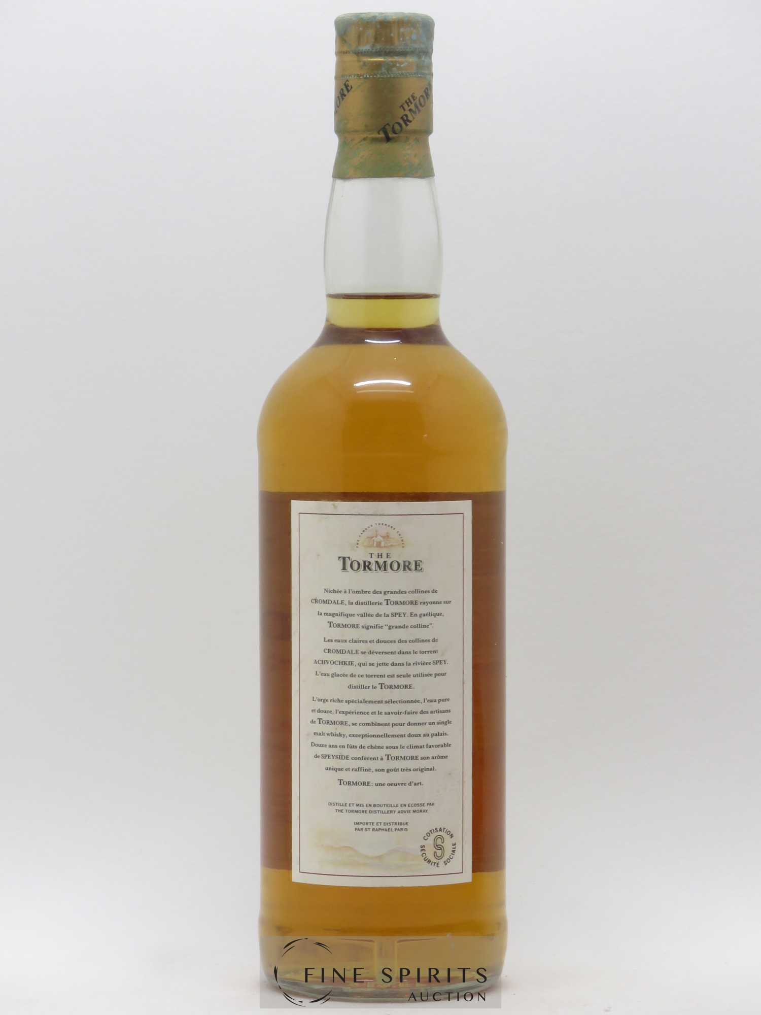 Tormore 12 years Of. The Famous Tormore Chimes Pure Speyside Malt (70cl) - Lot de 1 bouteille - 1