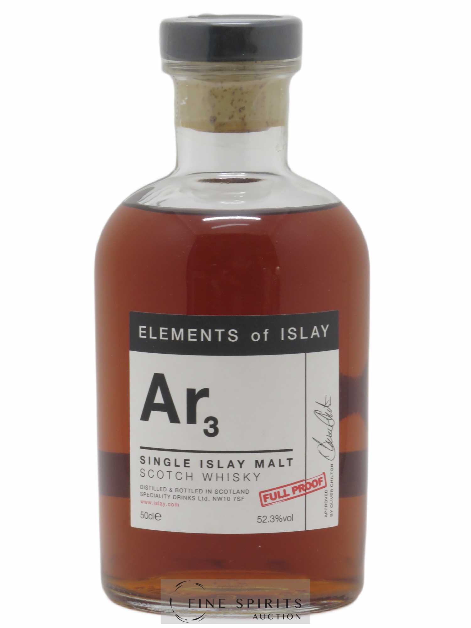 Elements Of Islay Speciality Drinks AR3 Full Proof - Lot de 1 bouteille - 0