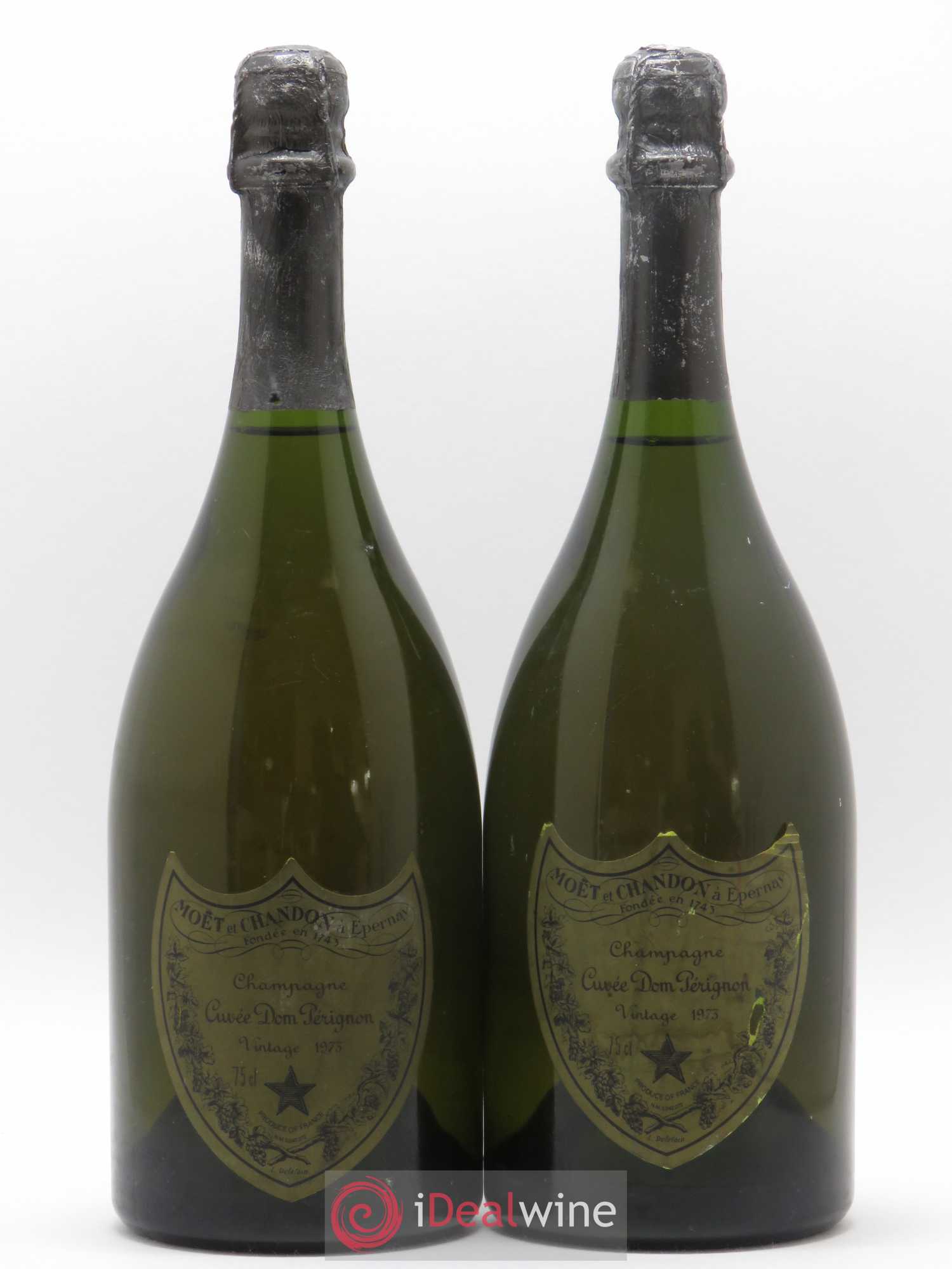 Brut Dom Pérignon 1973 - Lot de 2 bouteilles - 0