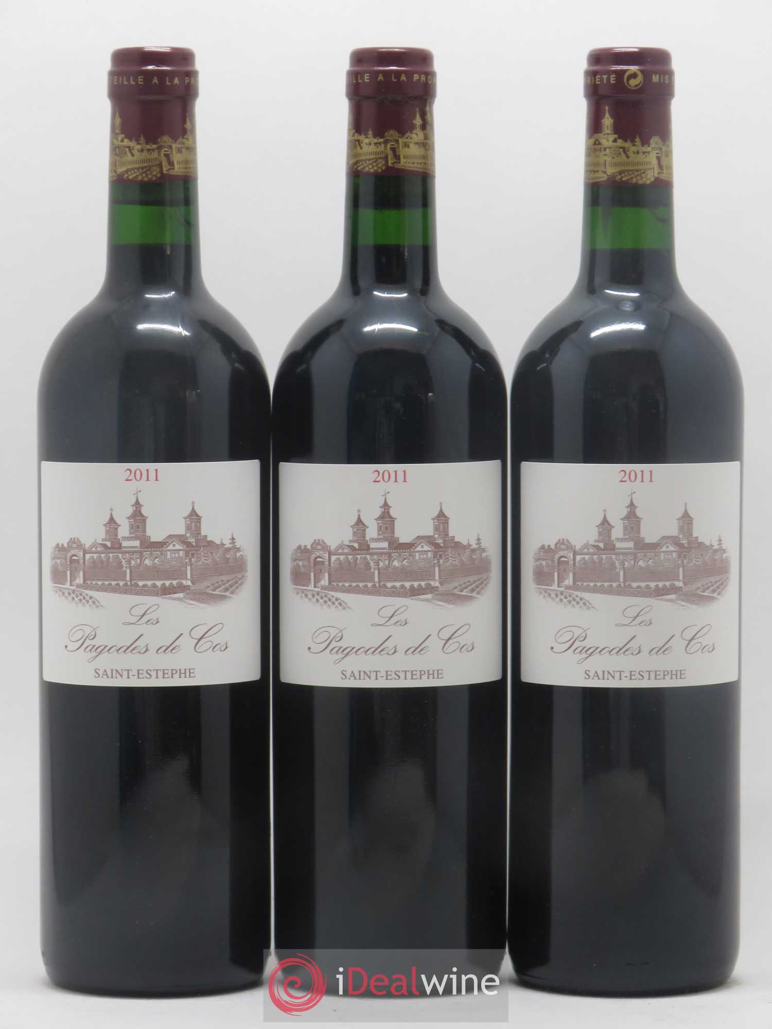 Les Pagodes de Cos Second Vin 2011 - Posten von 12 Flaschen - 1