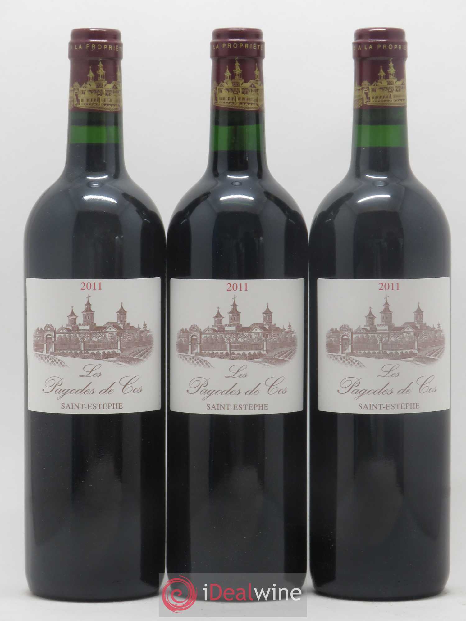 Les Pagodes de Cos Second Vin 2011 - Posten von 12 Flaschen - 3
