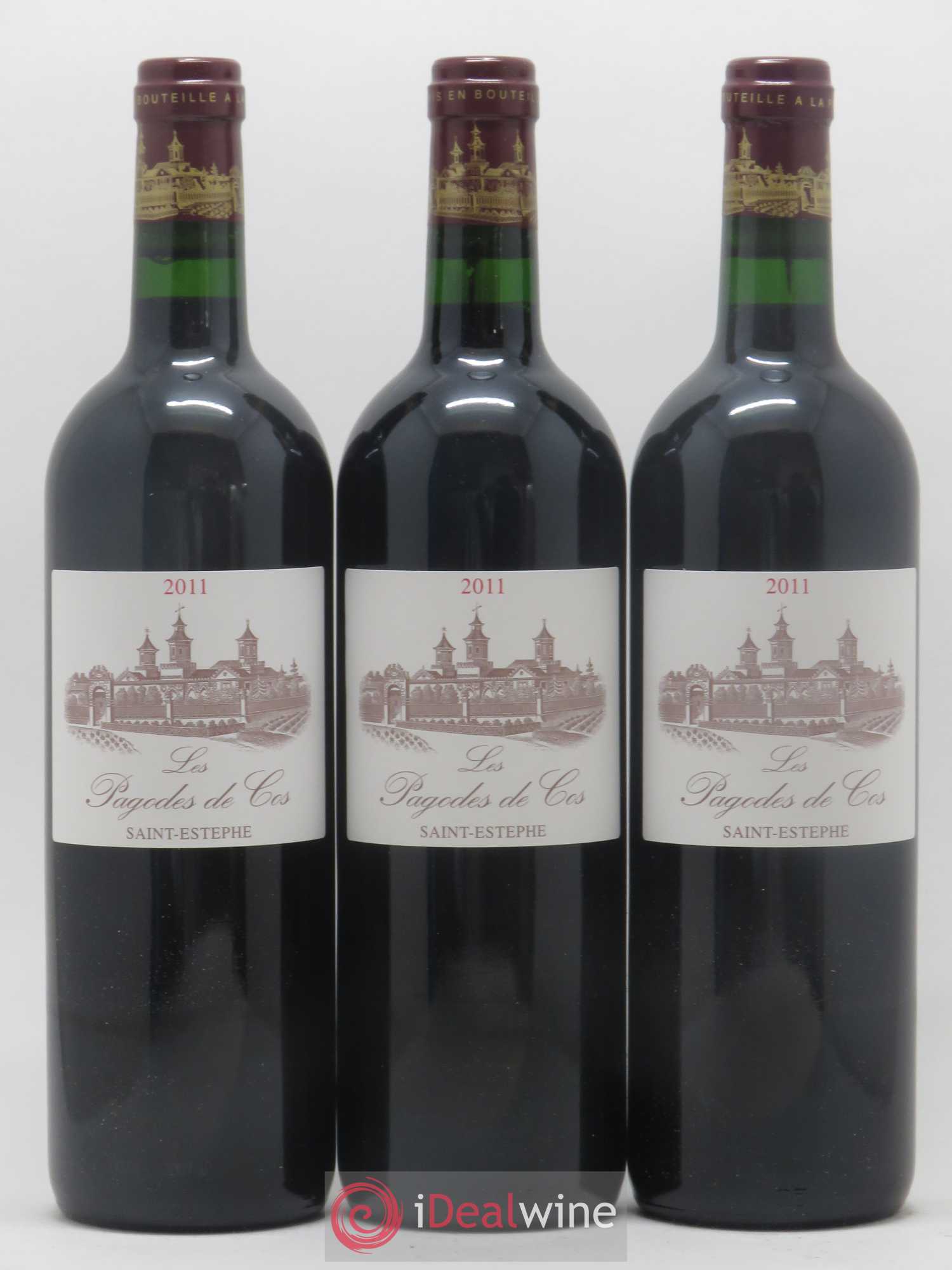 Les Pagodes de Cos Second Vin 2011 - Posten von 12 Flaschen - 4