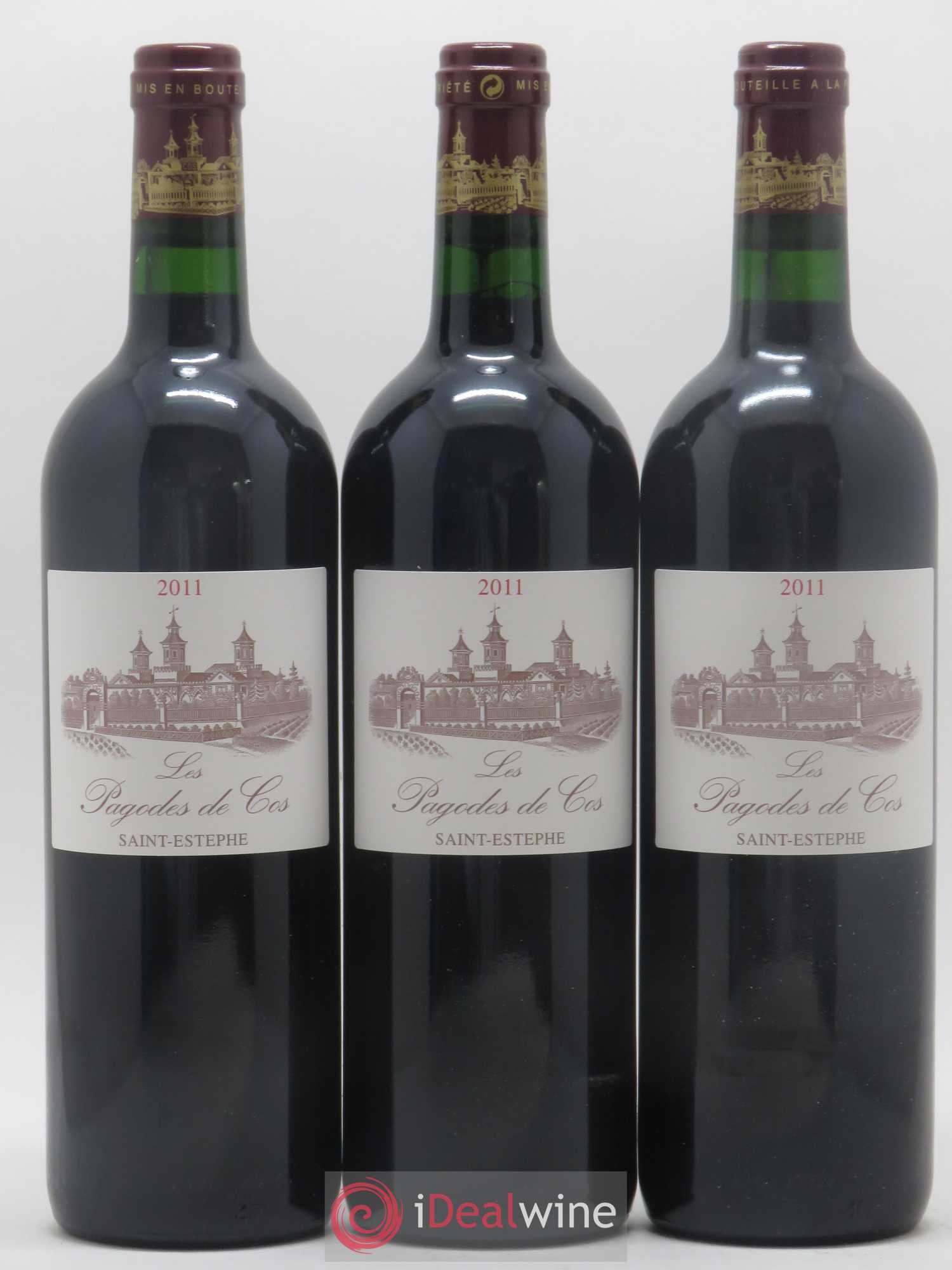 Les Pagodes de Cos Second Vin 2011 - Lot of 12 bottles - 2