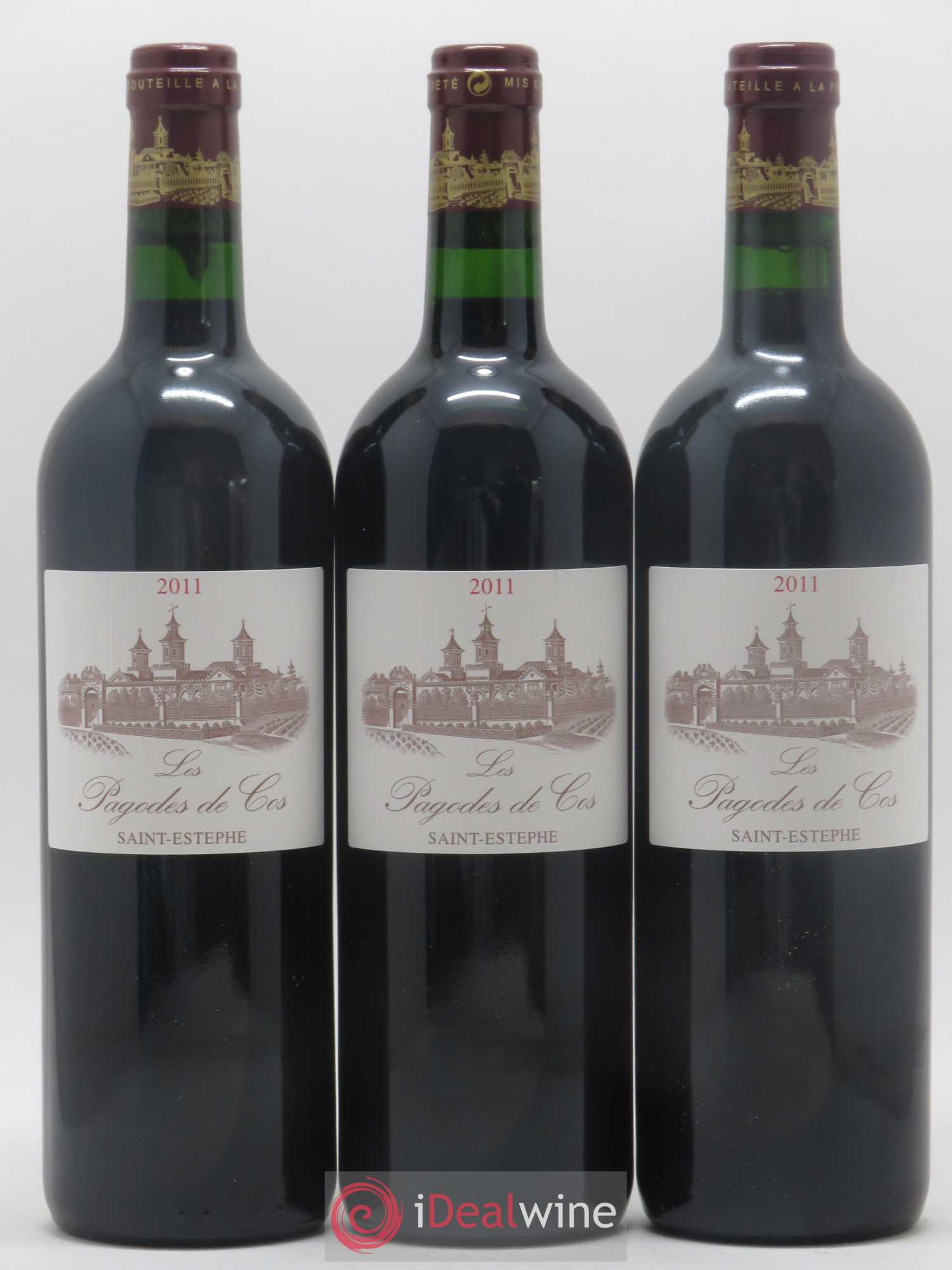 Les Pagodes de Cos Second Vin 2011 - Lot of 12 bottles - 3