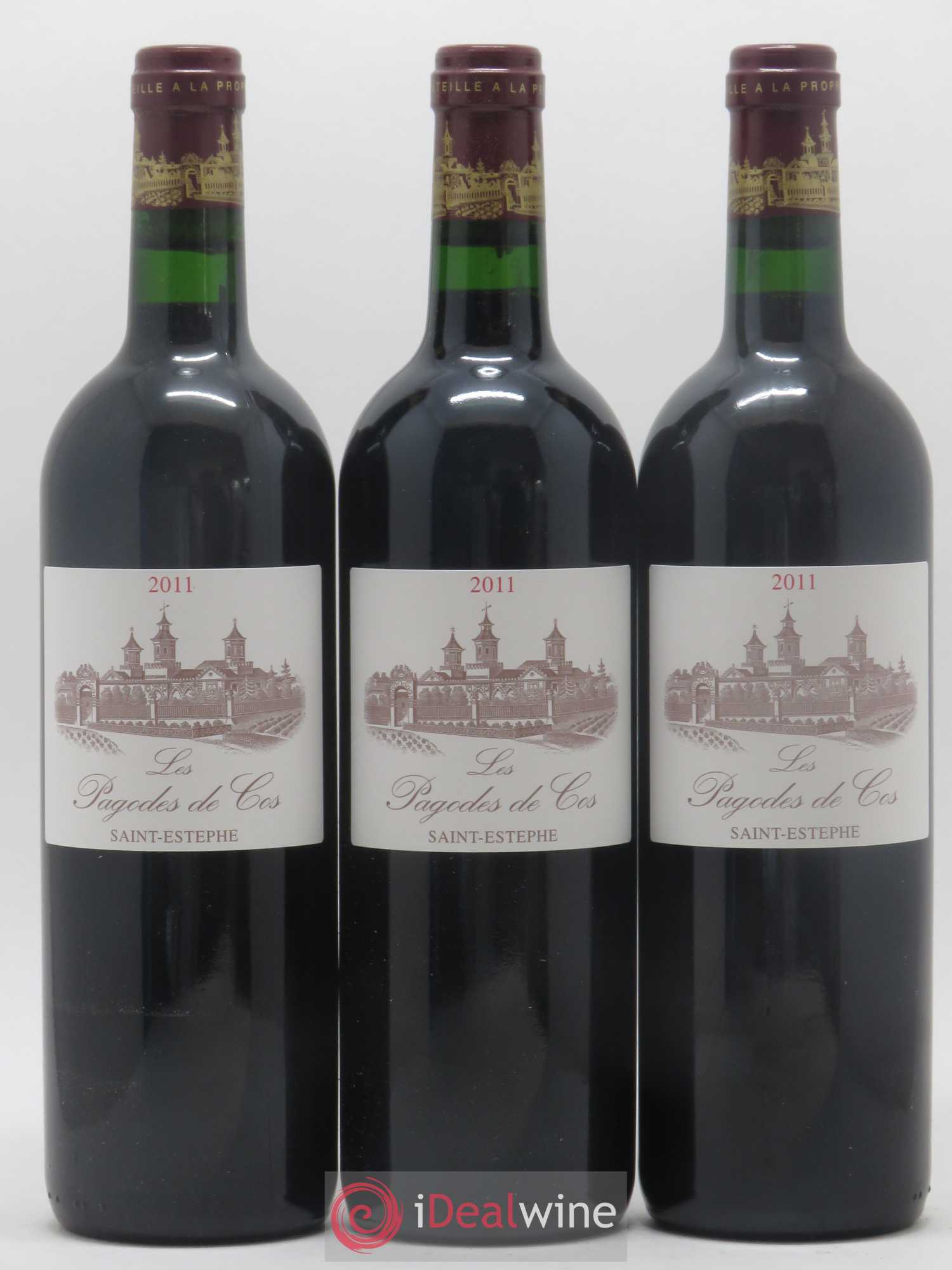 Les Pagodes de Cos Second Vin 2011 - Lot of 12 bottles - 4