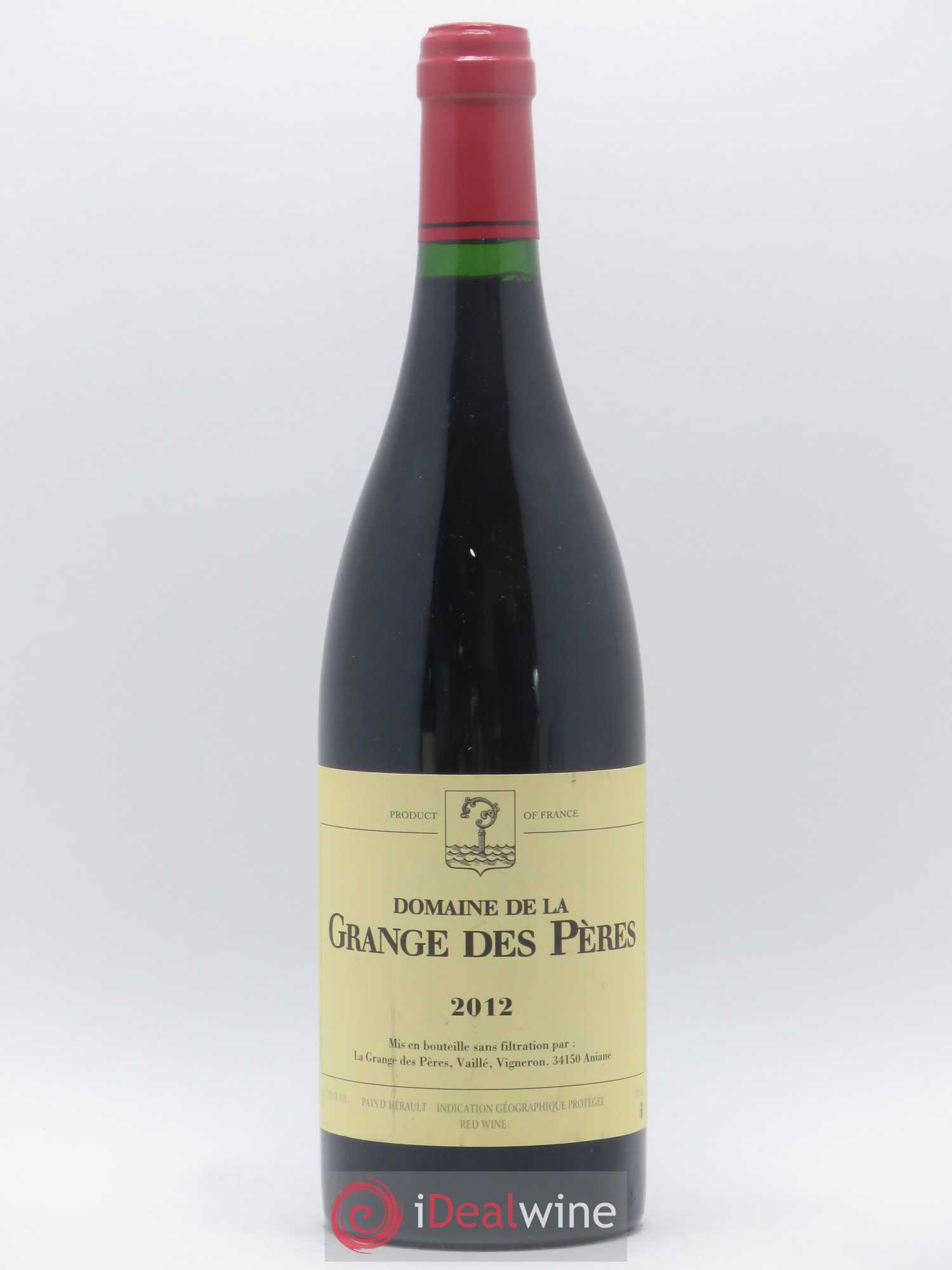 Pays d'Hérault Grange des Pères Laurent Vaillé 2012 - Lot de 1 bouteille - 0