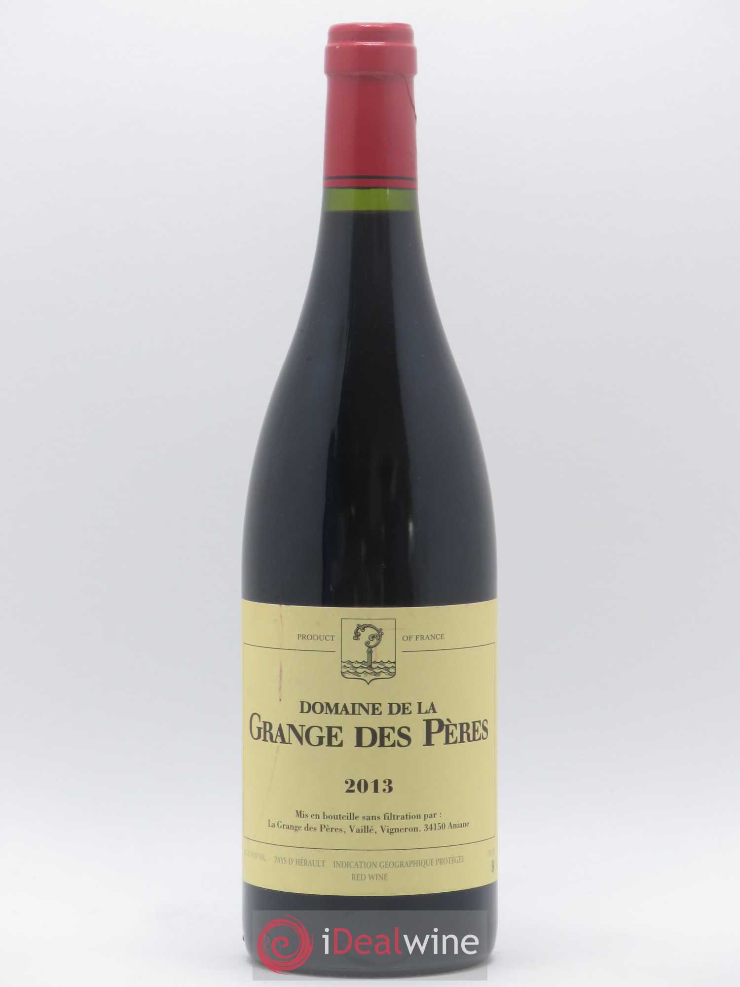 Pays d'Hérault Grange des Pères Laurent Vaillé 2013 - Lot de 1 bouteille - 0