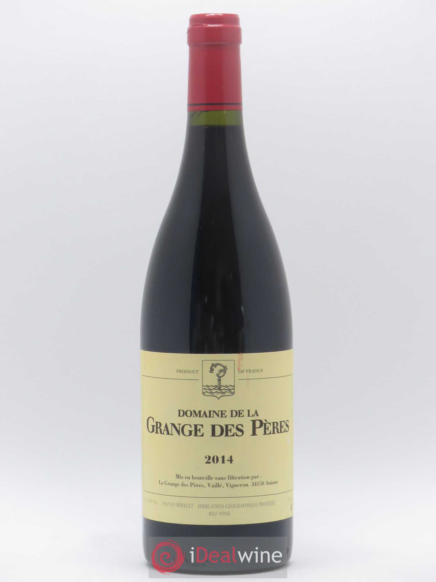 Pays d'Hérault Grange des Pères Laurent Vaillé 2014 - Lot de 1 bouteille - 0